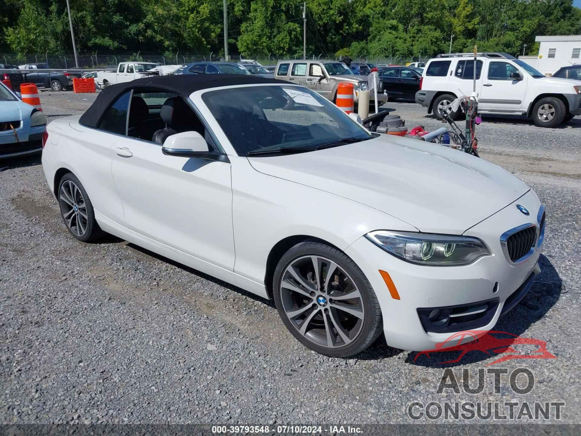 BMW 228I 2016 - WBA1K9C53GV321664