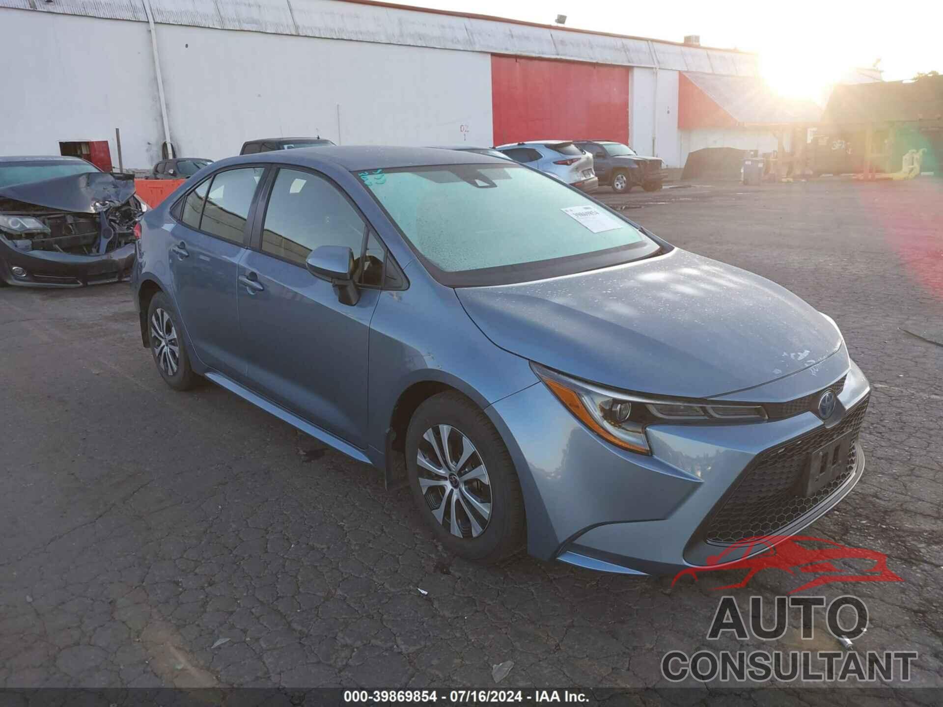 TOYOTA COROLLA 2022 - JTDEAMDE6NJ053626
