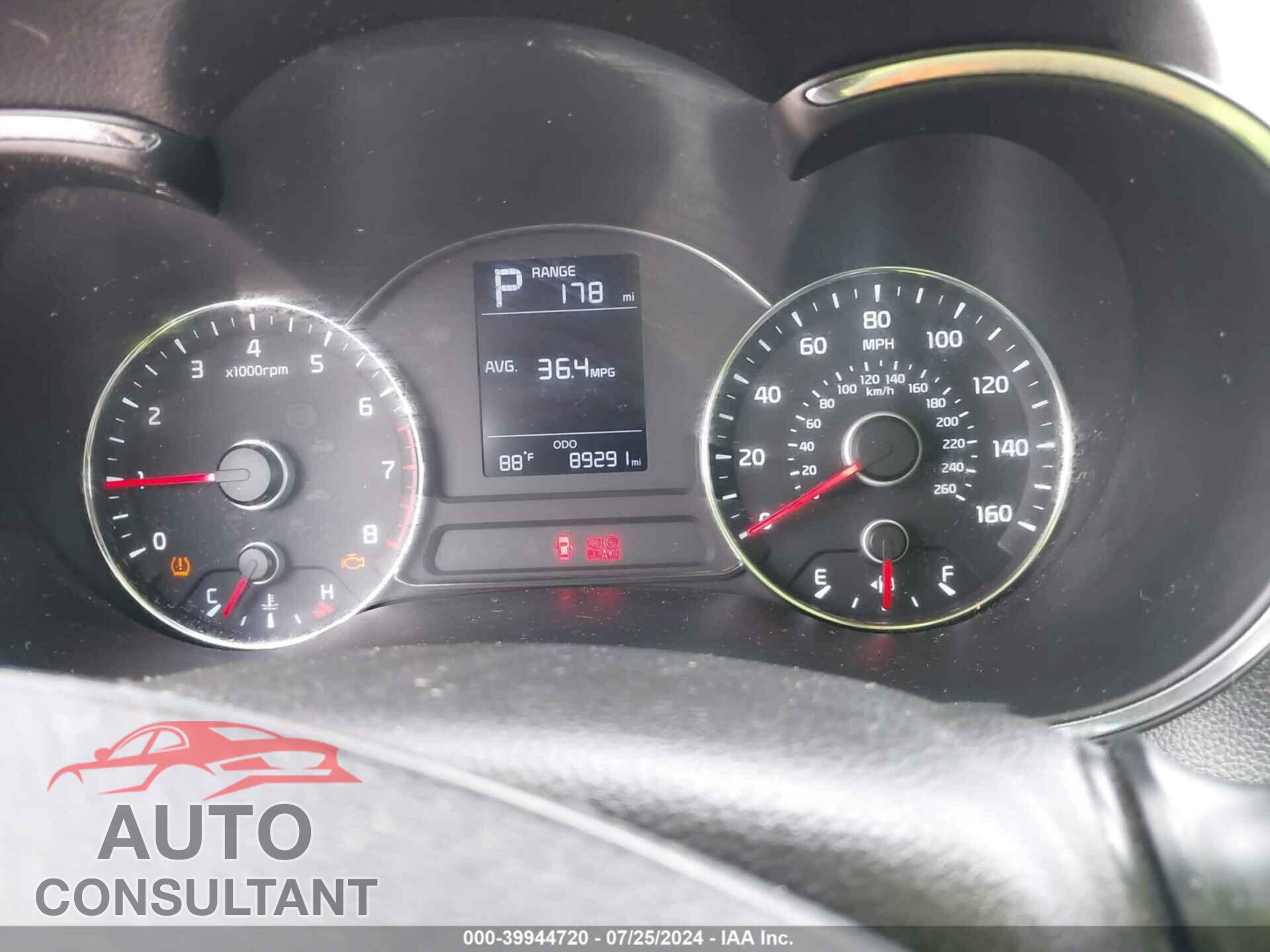KIA FORTE 2017 - 3KPFK4A70HE061200