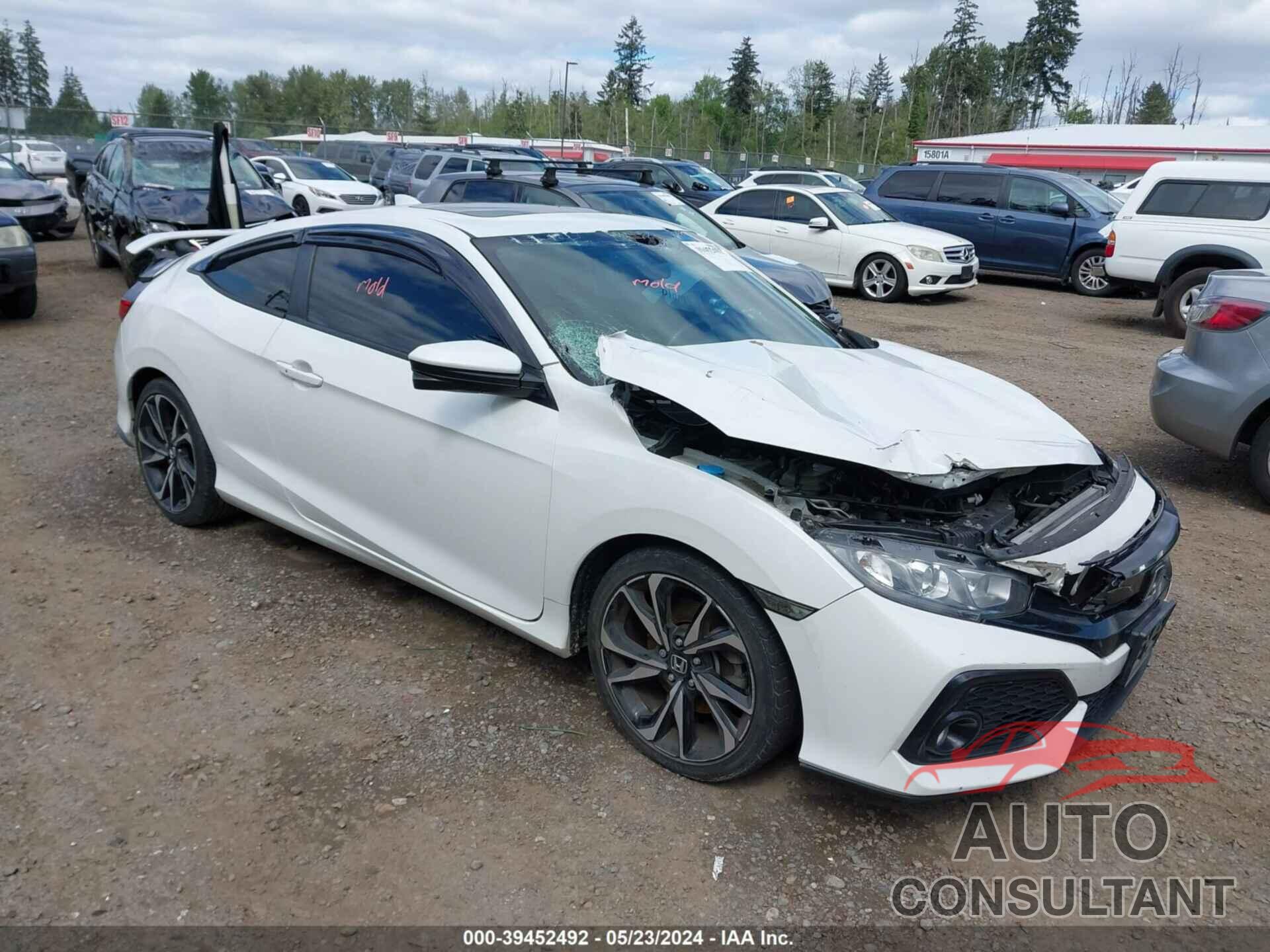 HONDA CIVIC SI 2019 - 2HGFC3A58KH752400