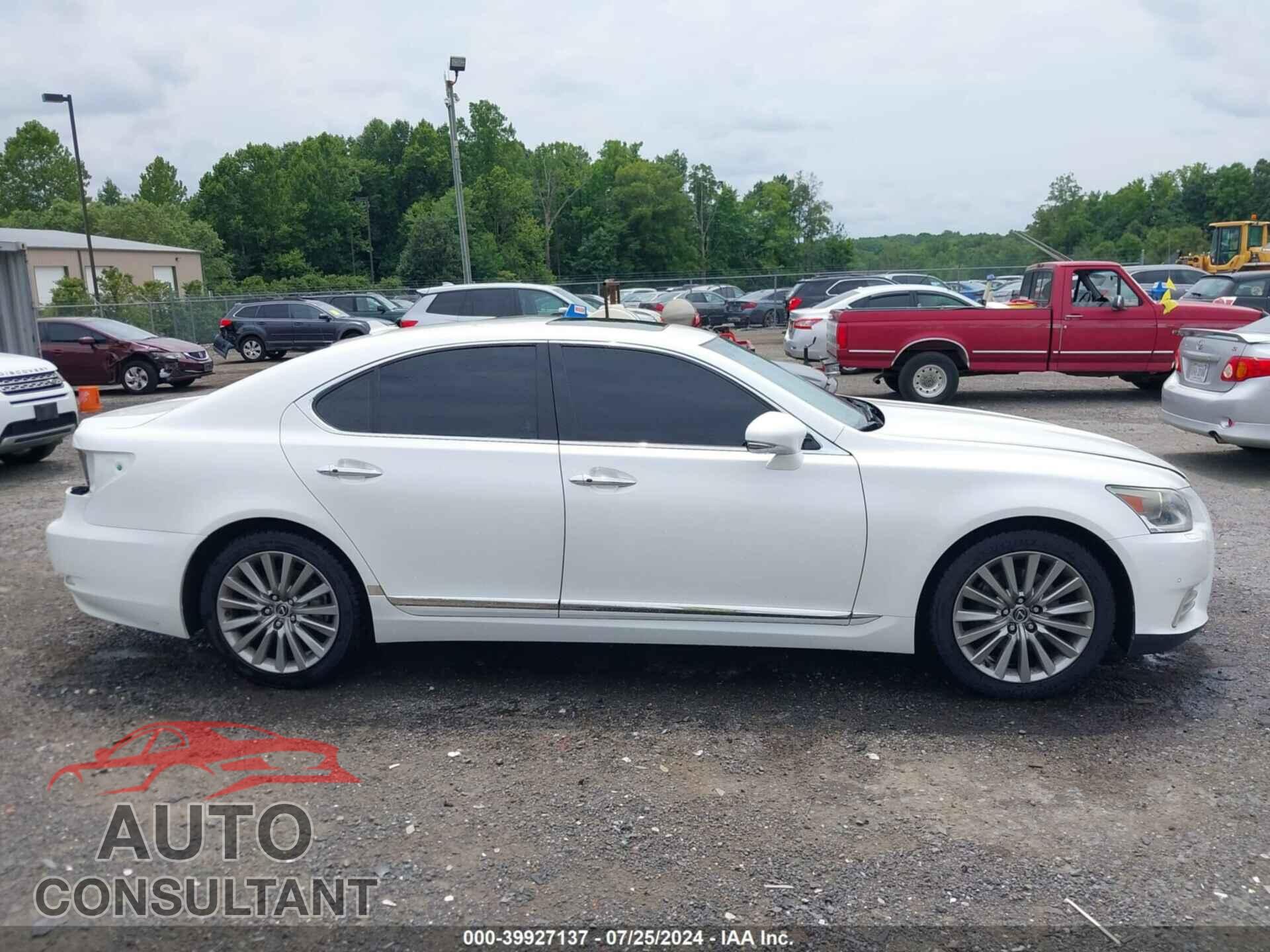LEXUS LS 460 2013 - JTHBL5EFXD5123256