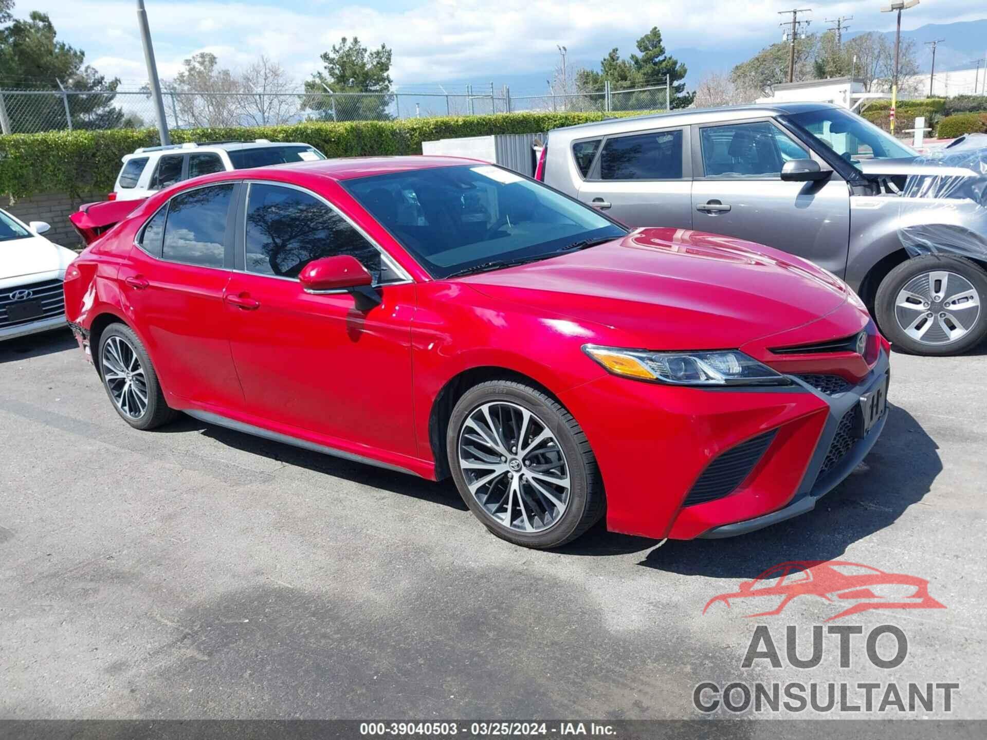 TOYOTA CAMRY 2019 - 4T1B11HK0KU256499