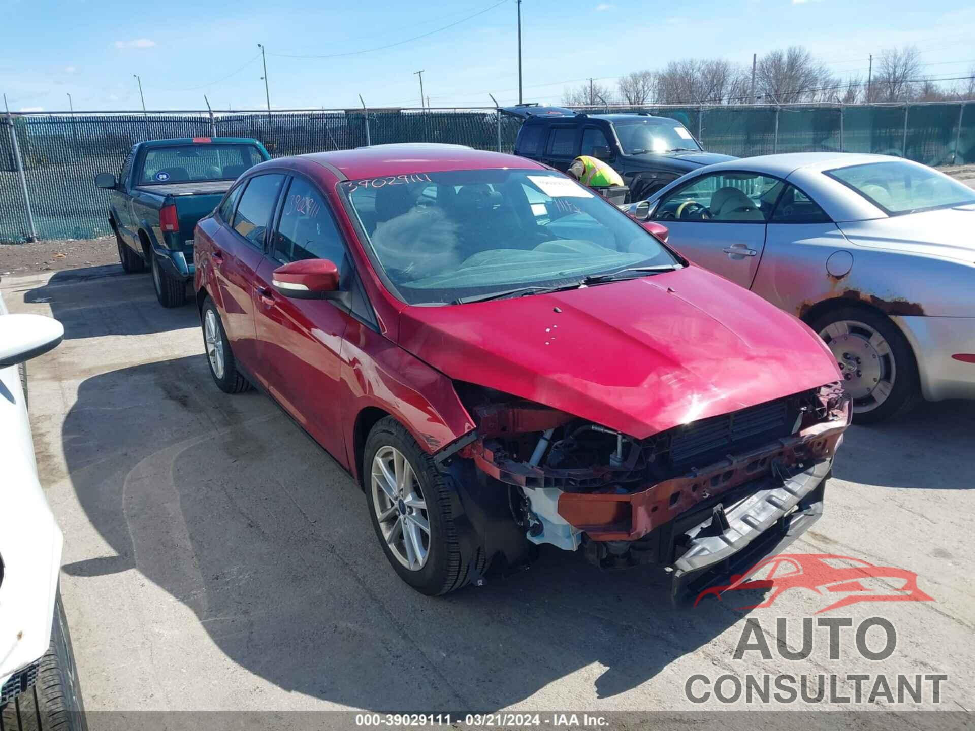 FORD FOCUS 2016 - 1FADP3F2XGL237696