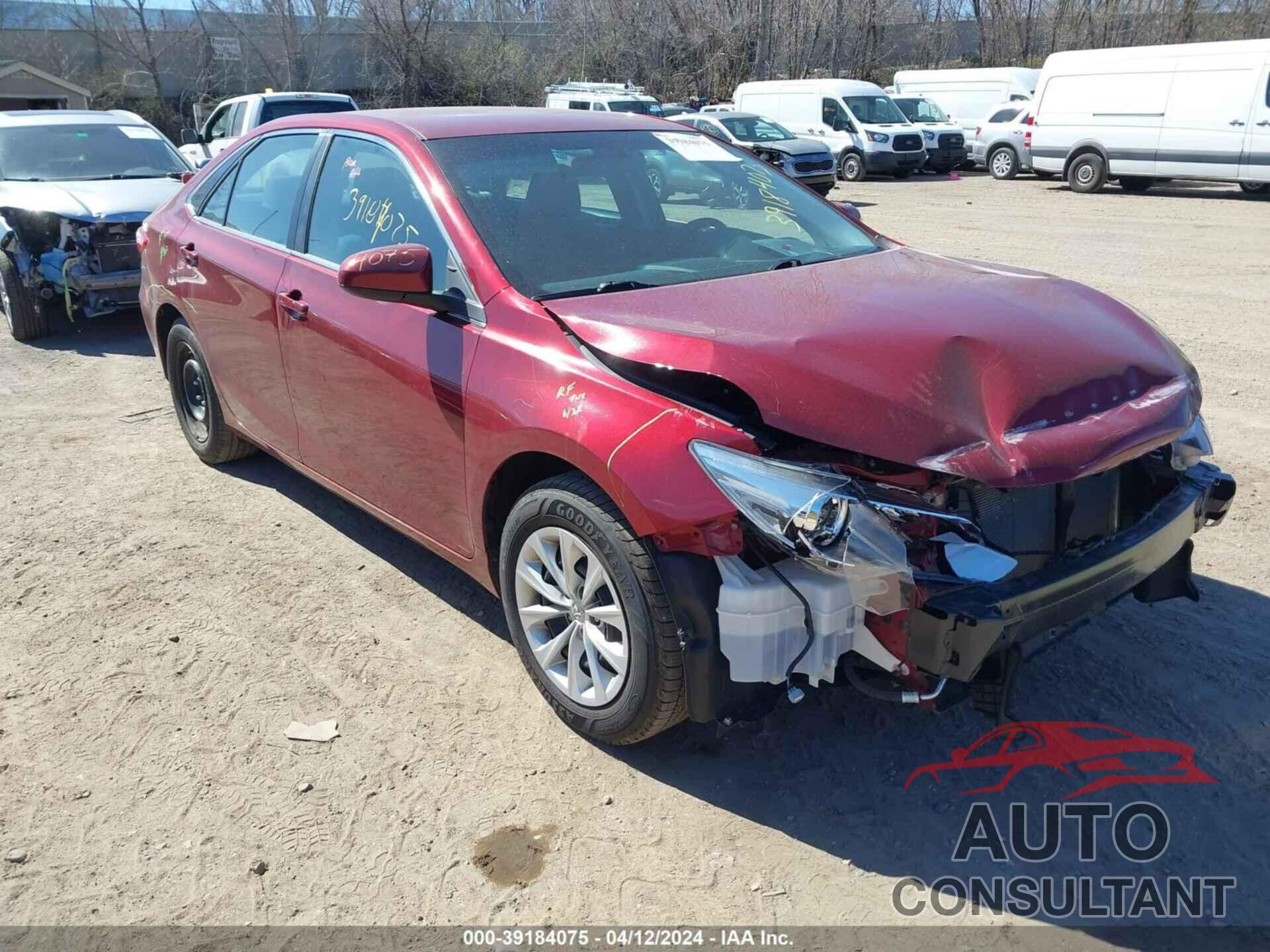 TOYOTA CAMRY 2016 - 4T1BF1FK3GU588514