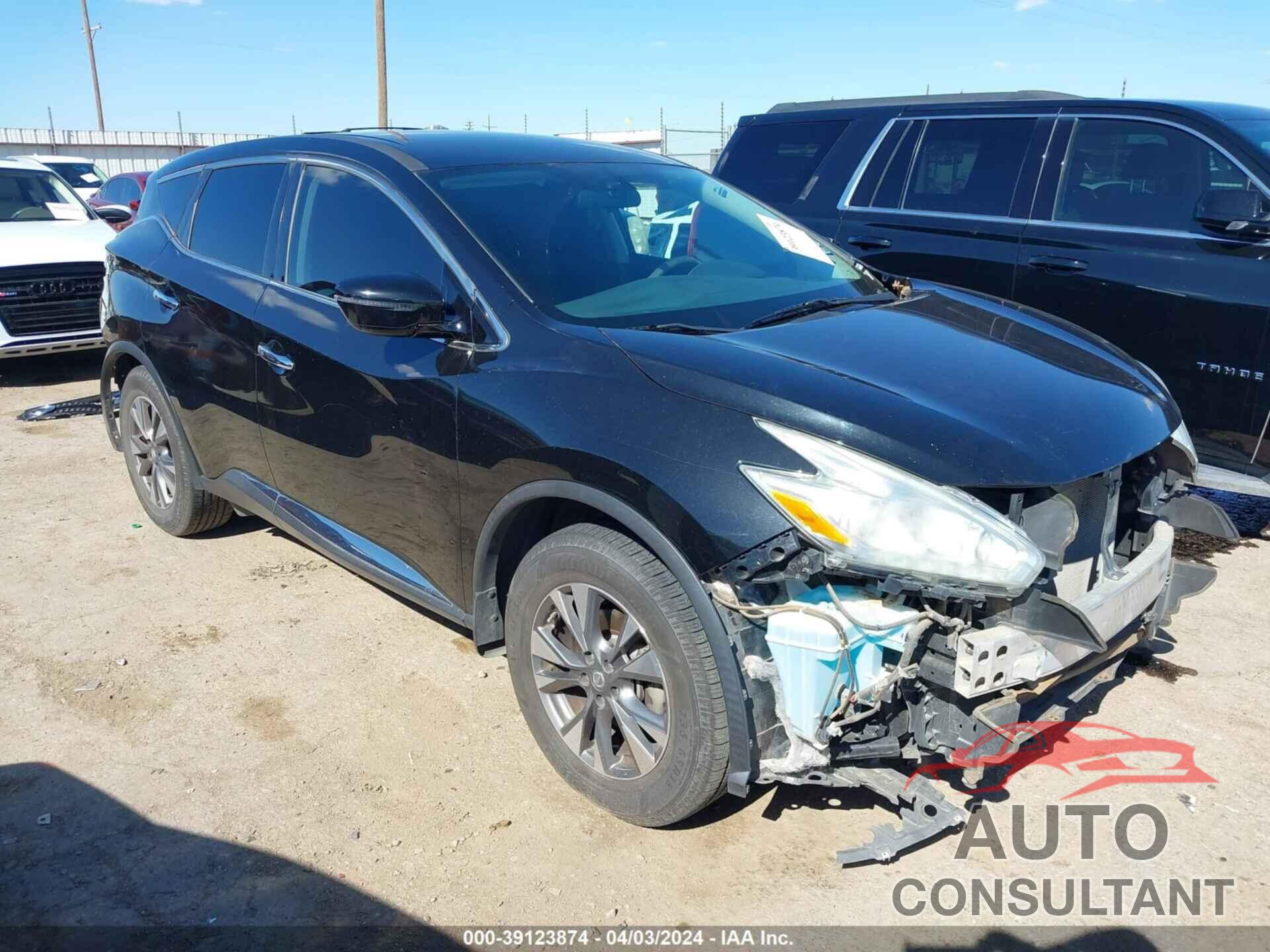 NISSAN MURANO 2016 - 5N1AZ2MG9GN116349