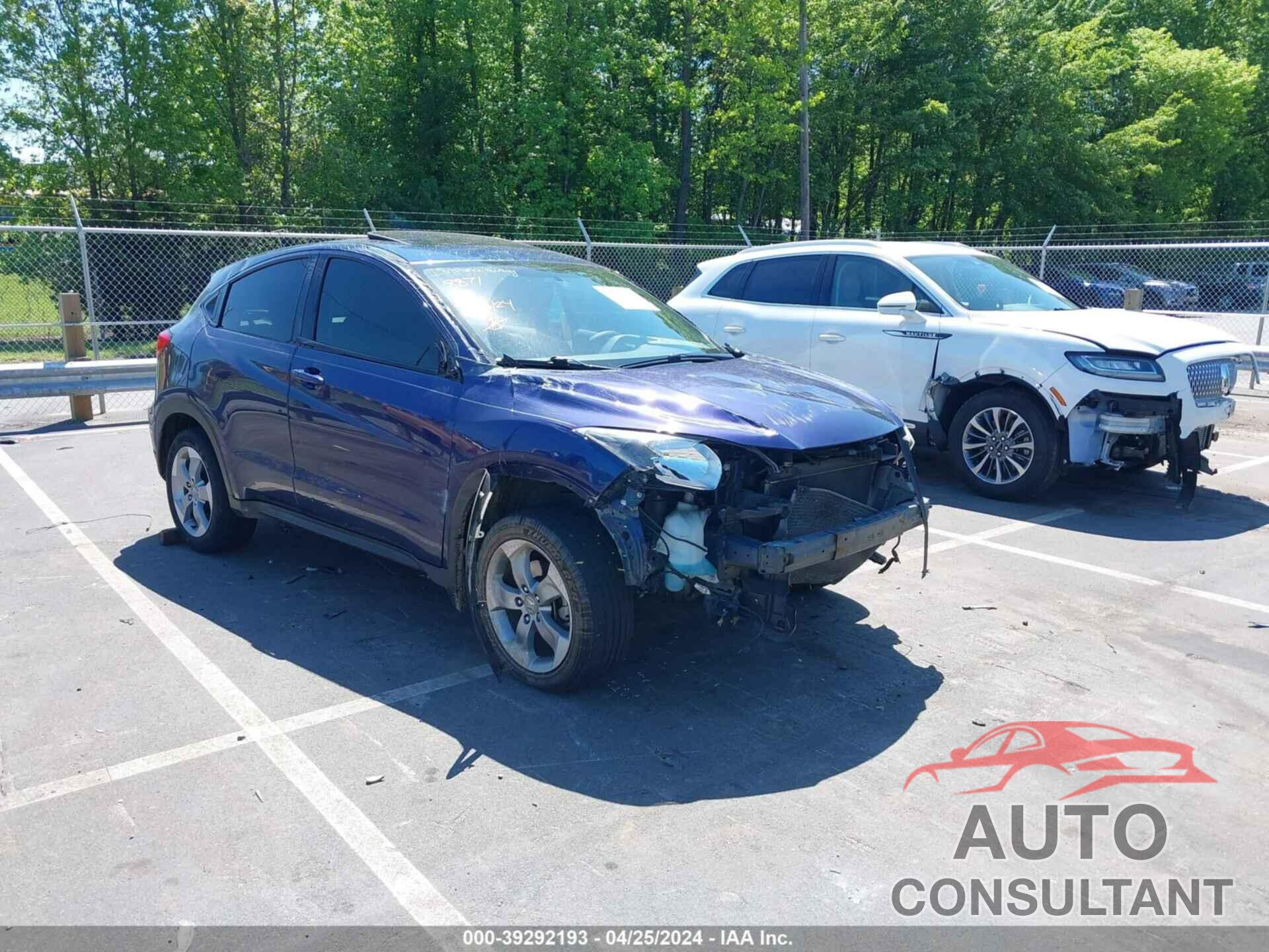 HONDA HR-V 2016 - 3CZRU6H52GM768871