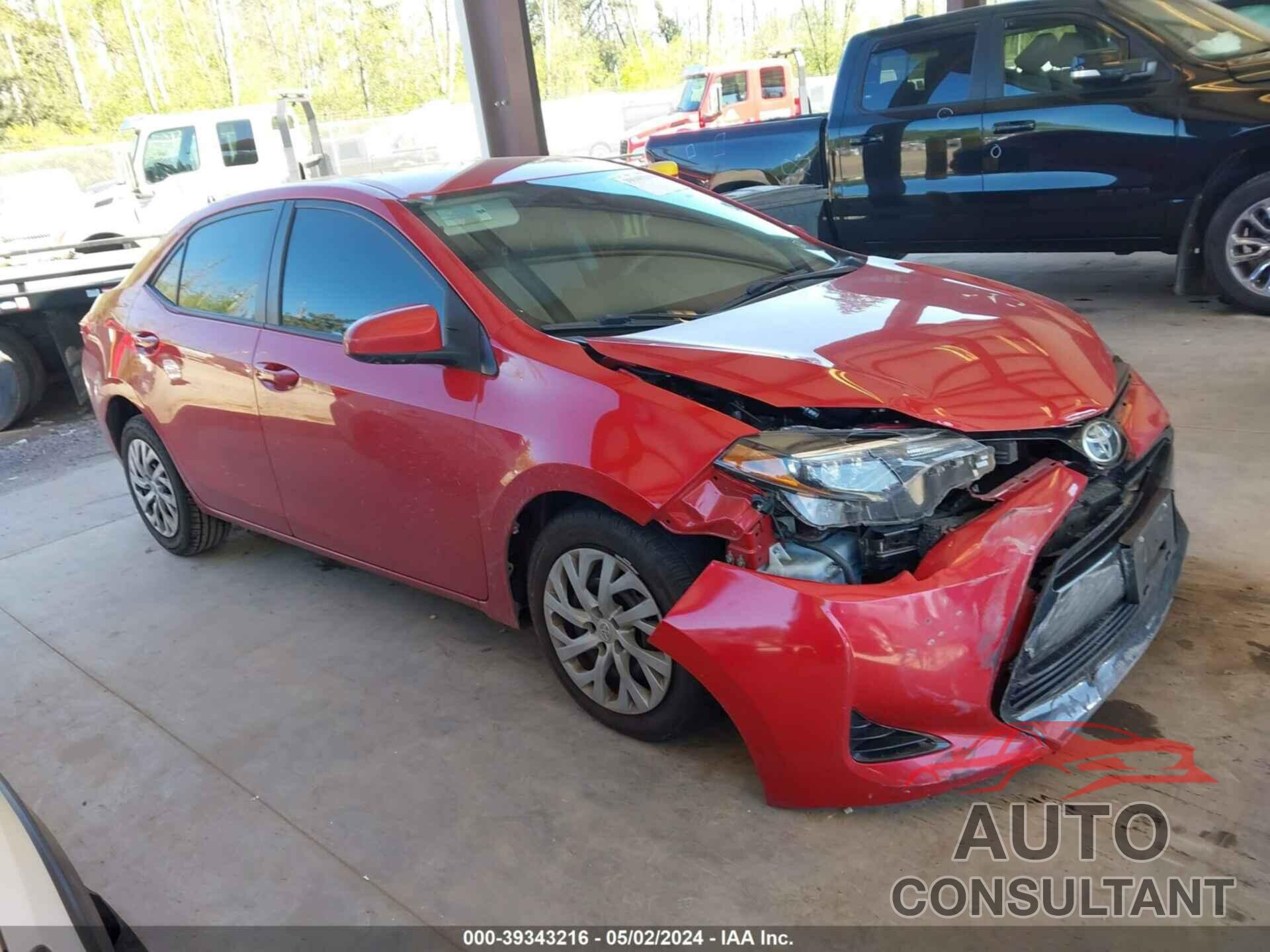 TOYOTA COROLLA 2017 - 2T1BURHE1HC894609