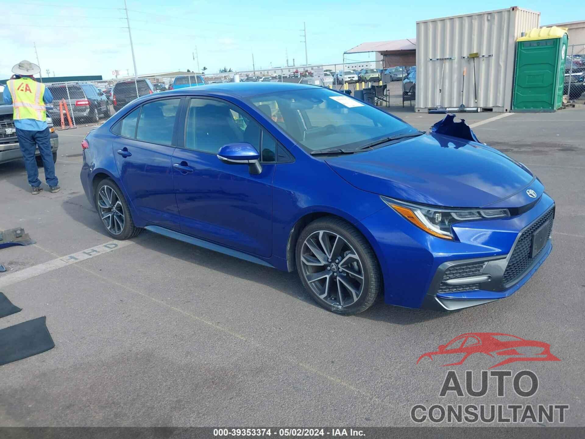 TOYOTA COROLLA 2021 - JTDS4MCE9MJ078191