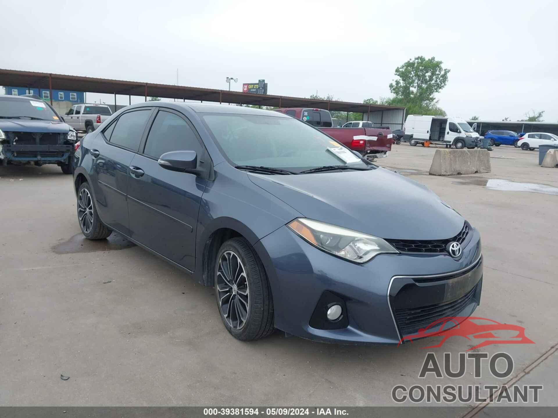 TOYOTA COROLLA 2016 - 5YFBURHE1GP481054
