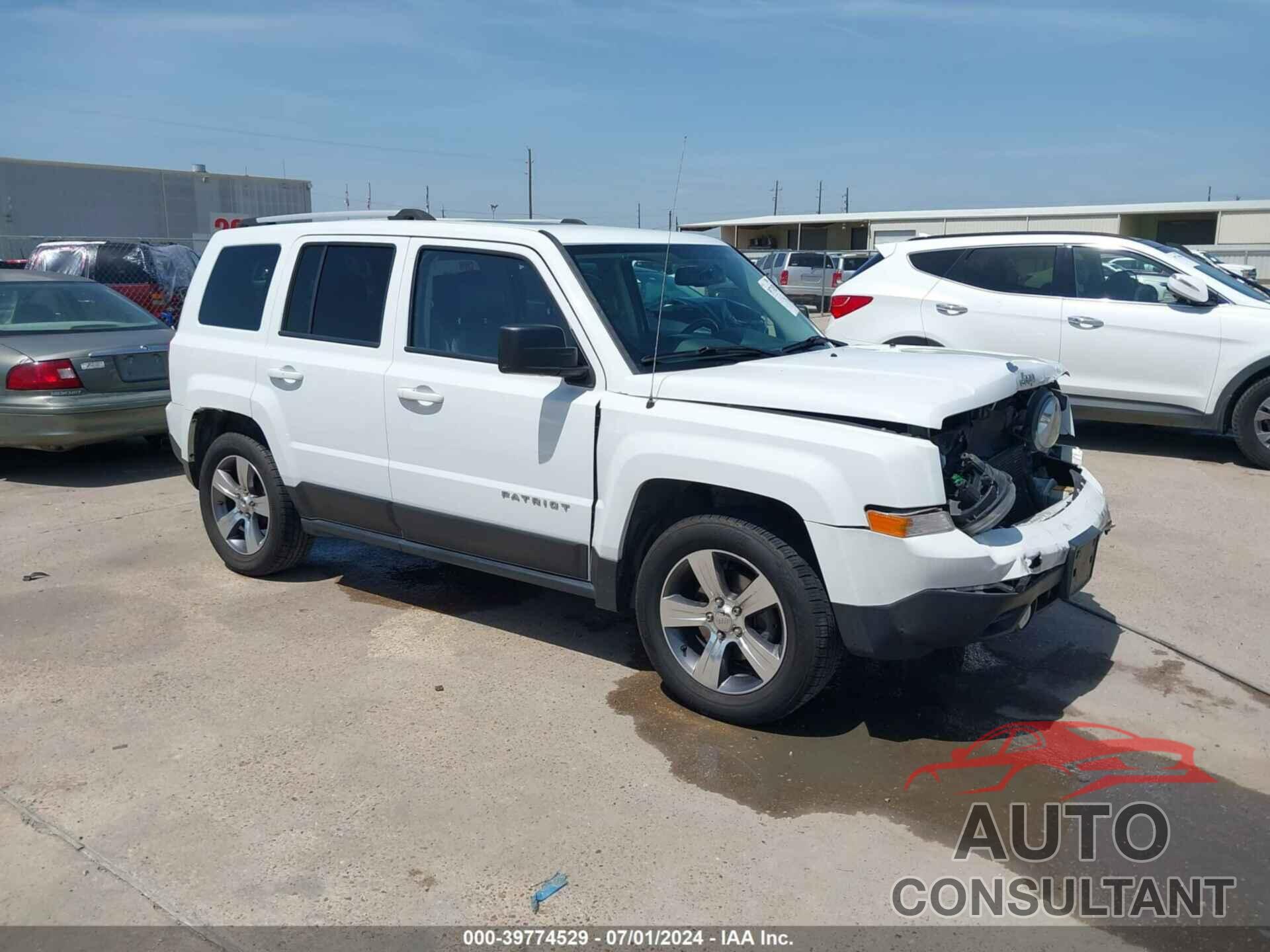 JEEP PATRIOT 2017 - 1C4NJPFA5HD202753