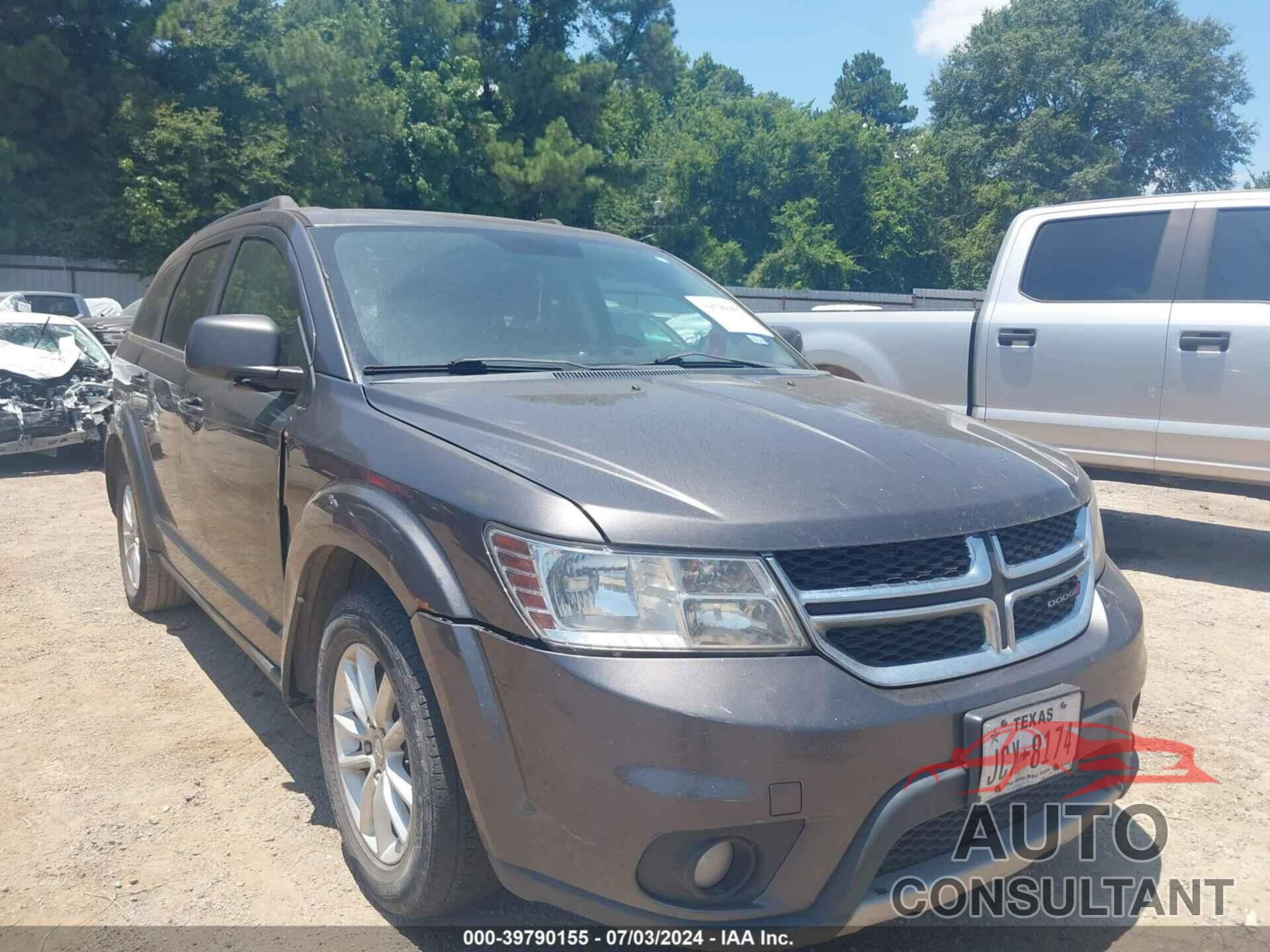 DODGE JOURNEY 2016 - 3C4PDCBG3GT122721