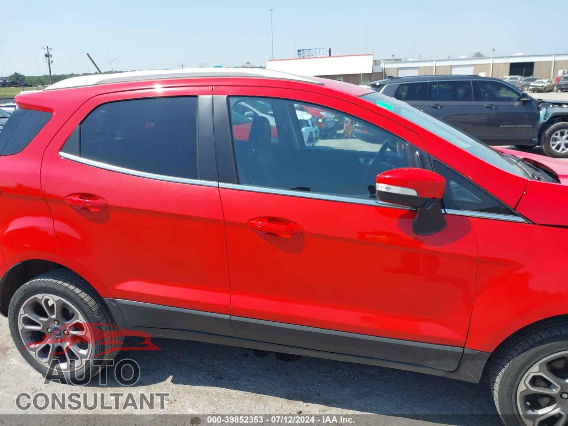 FORD ECOSPORT 2020 - MAJ6S3KL5LC363609