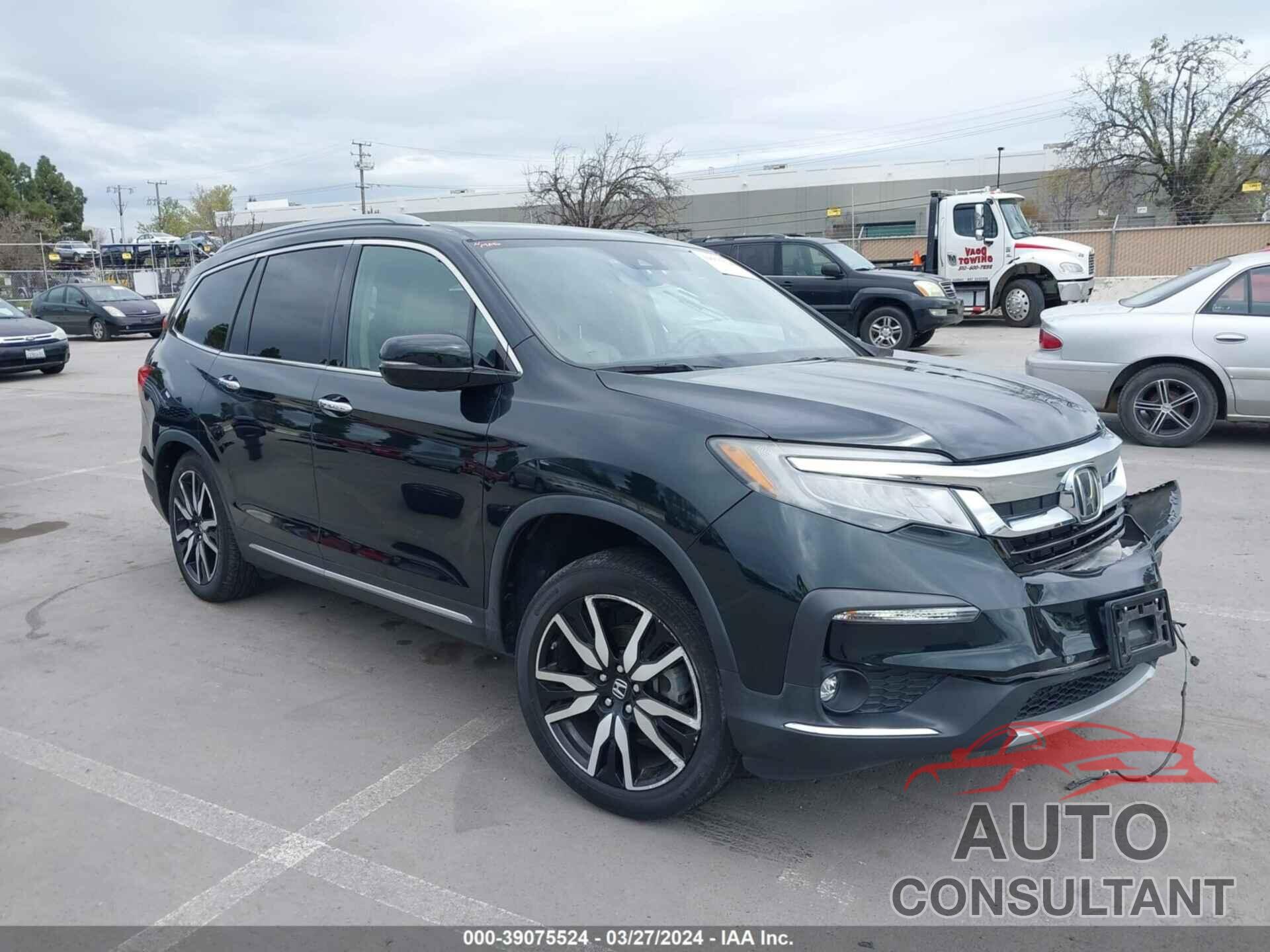 HONDA PILOT 2019 - 5FNYF5H66KB007921