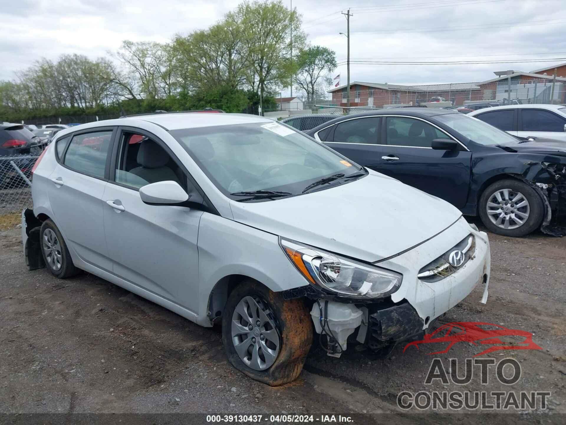 HYUNDAI ACCENT 2017 - KMHCT5AE9HU356734