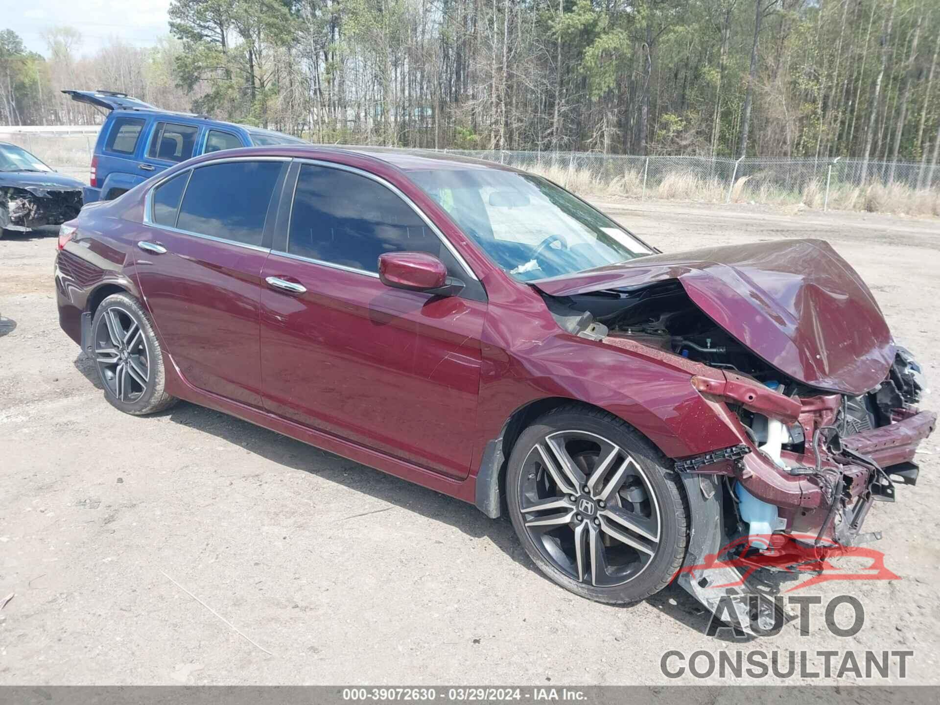 HONDA ACCORD 2016 - 1HGCR2F59GA100511