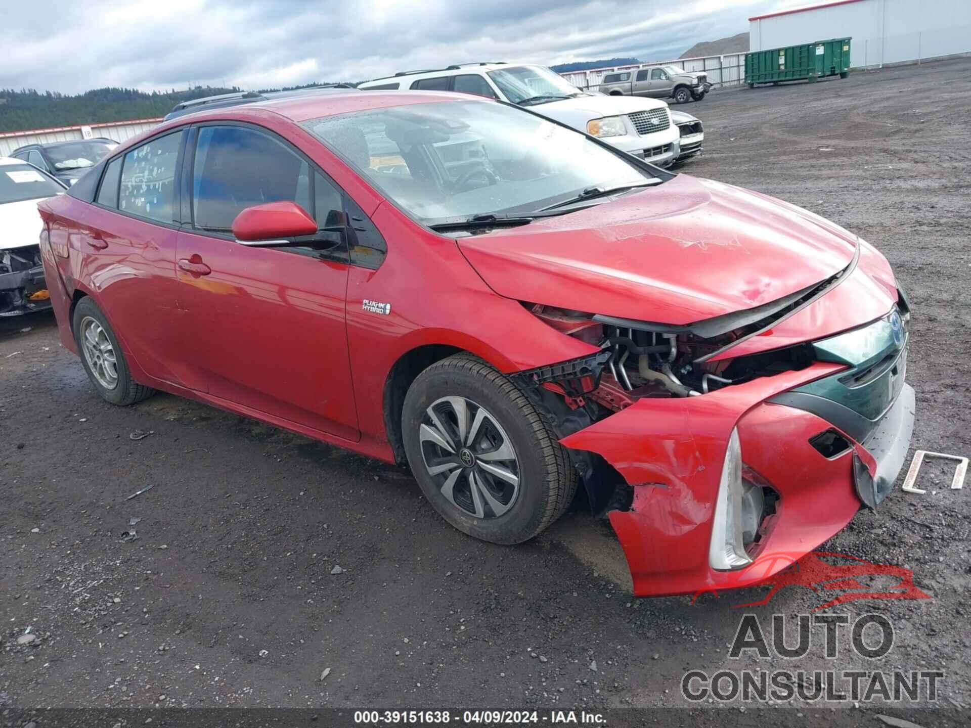 TOYOTA PRIUS PRIME 2018 - JTDKARFP7J3078192