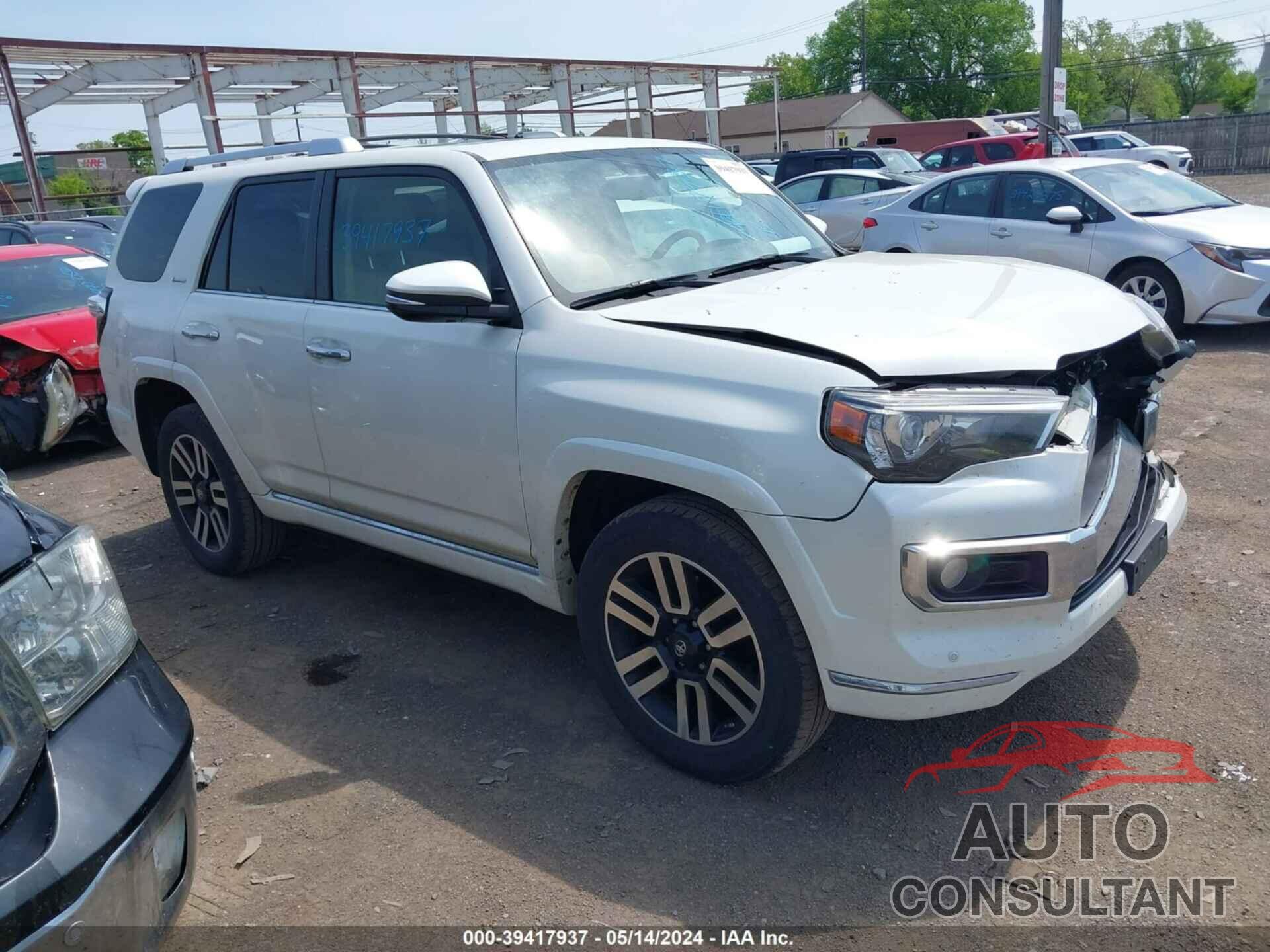 TOYOTA 4RUNNER 2016 - JTEBU5JR2G5281038