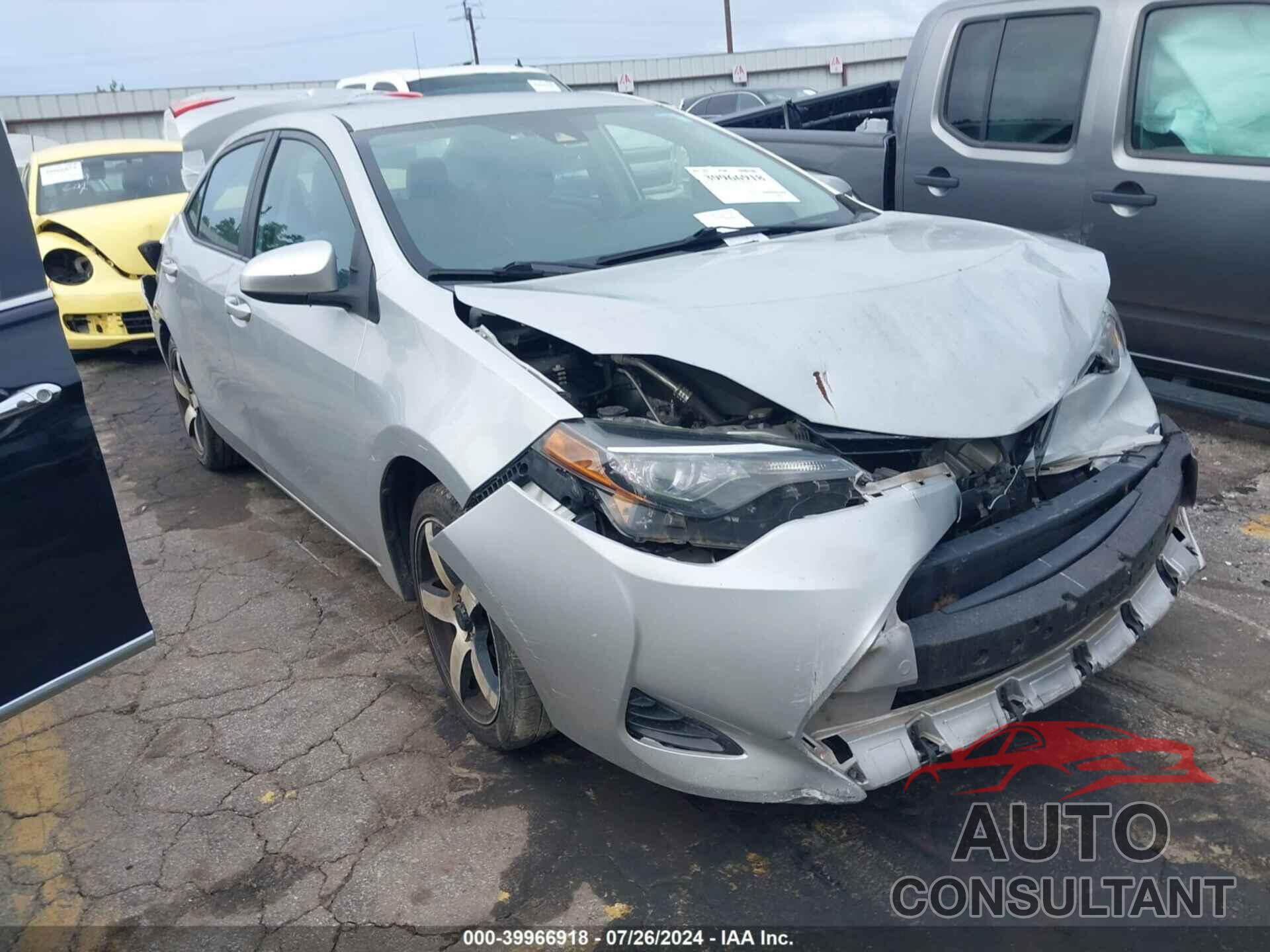 TOYOTA COROLLA 2017 - 2T1BURHE2HC788735