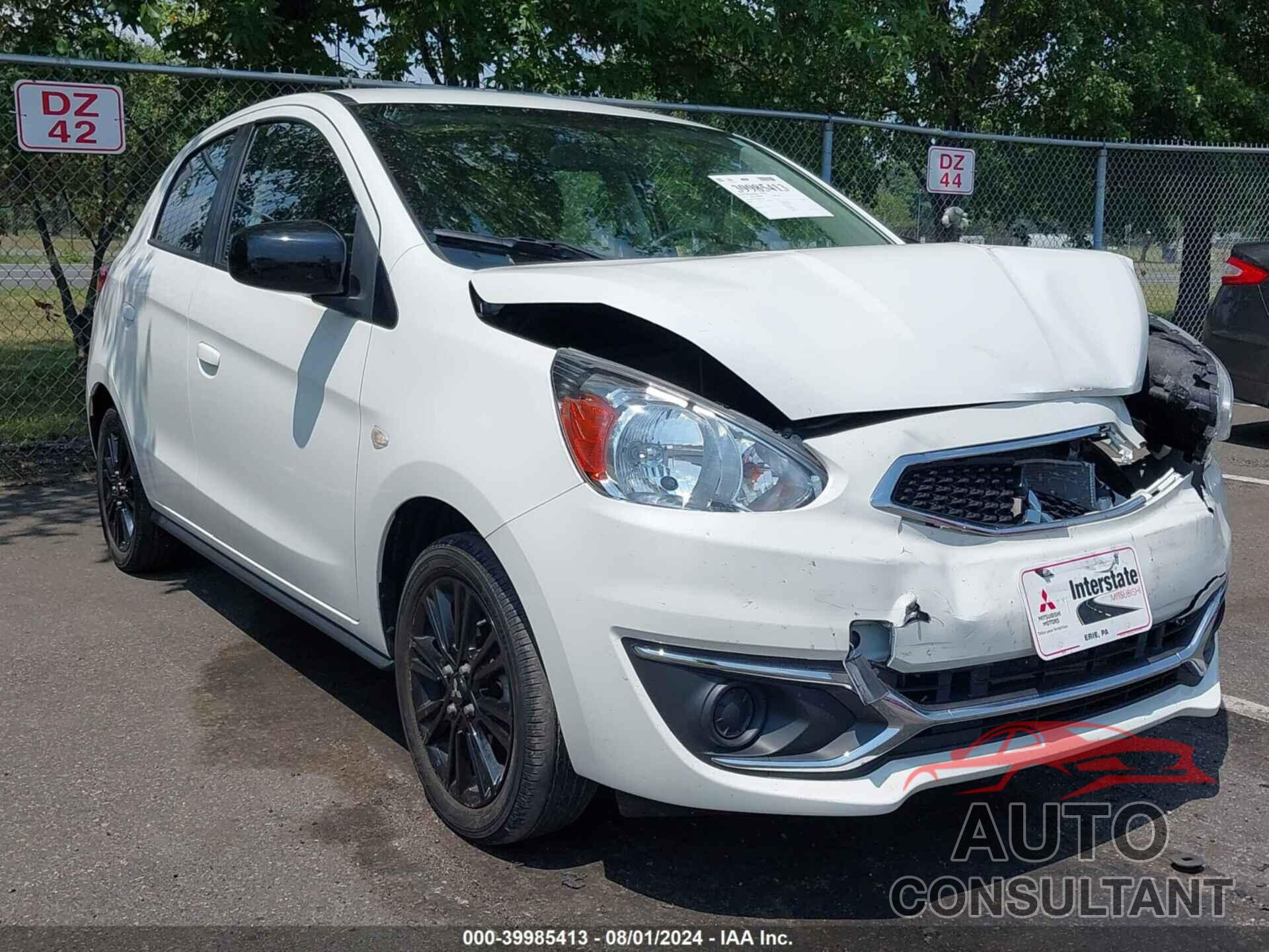 MITSUBISHI MIRAGE 2019 - ML32A5HJXKH015676