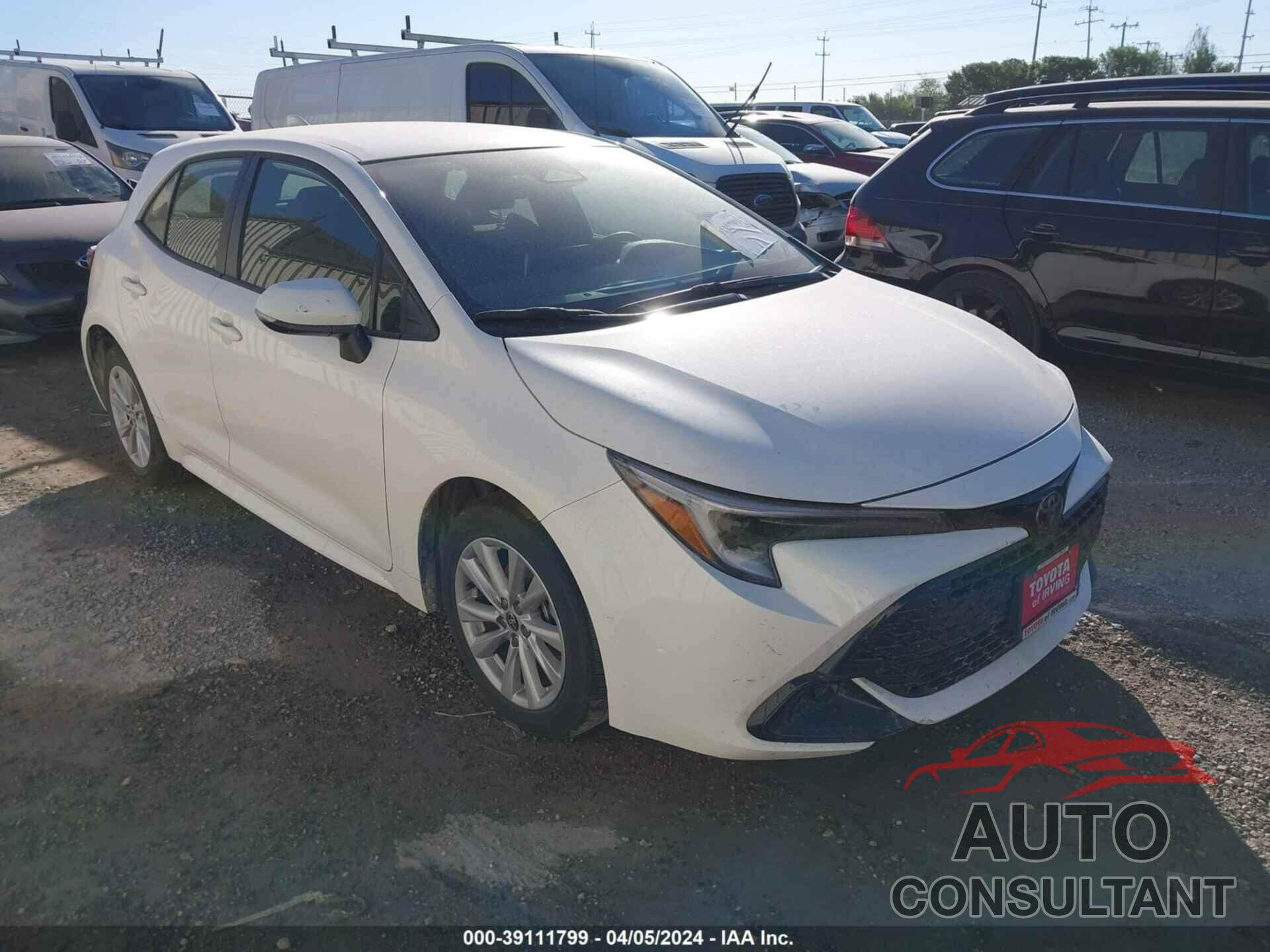 TOYOTA COROLLA 2023 - JTND4MBE1P3209449