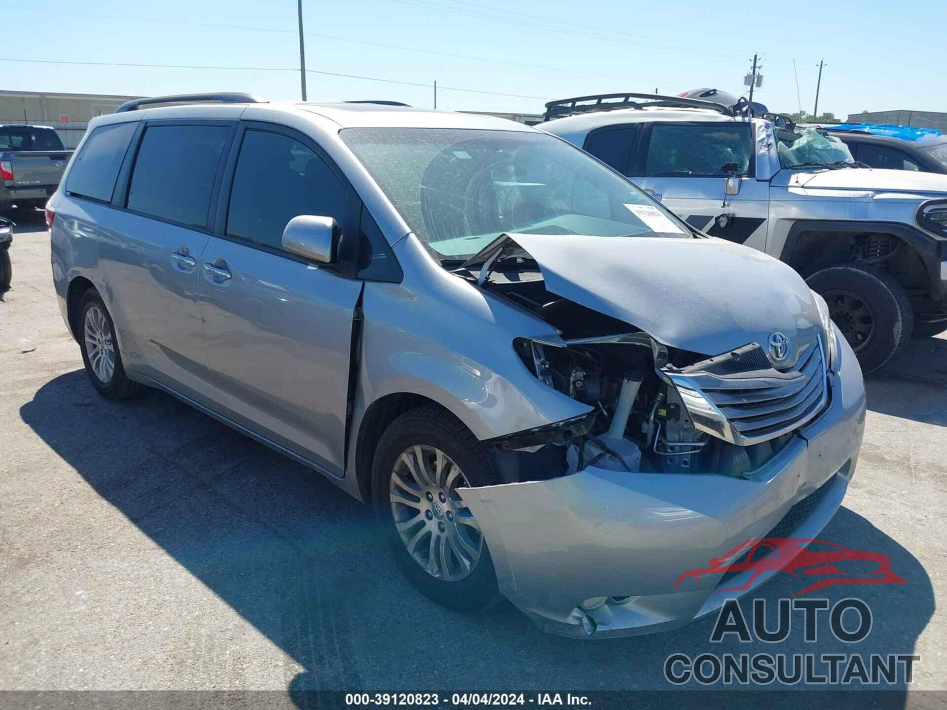 TOYOTA SIENNA 2017 - 5TDYZ3DC7HS845483