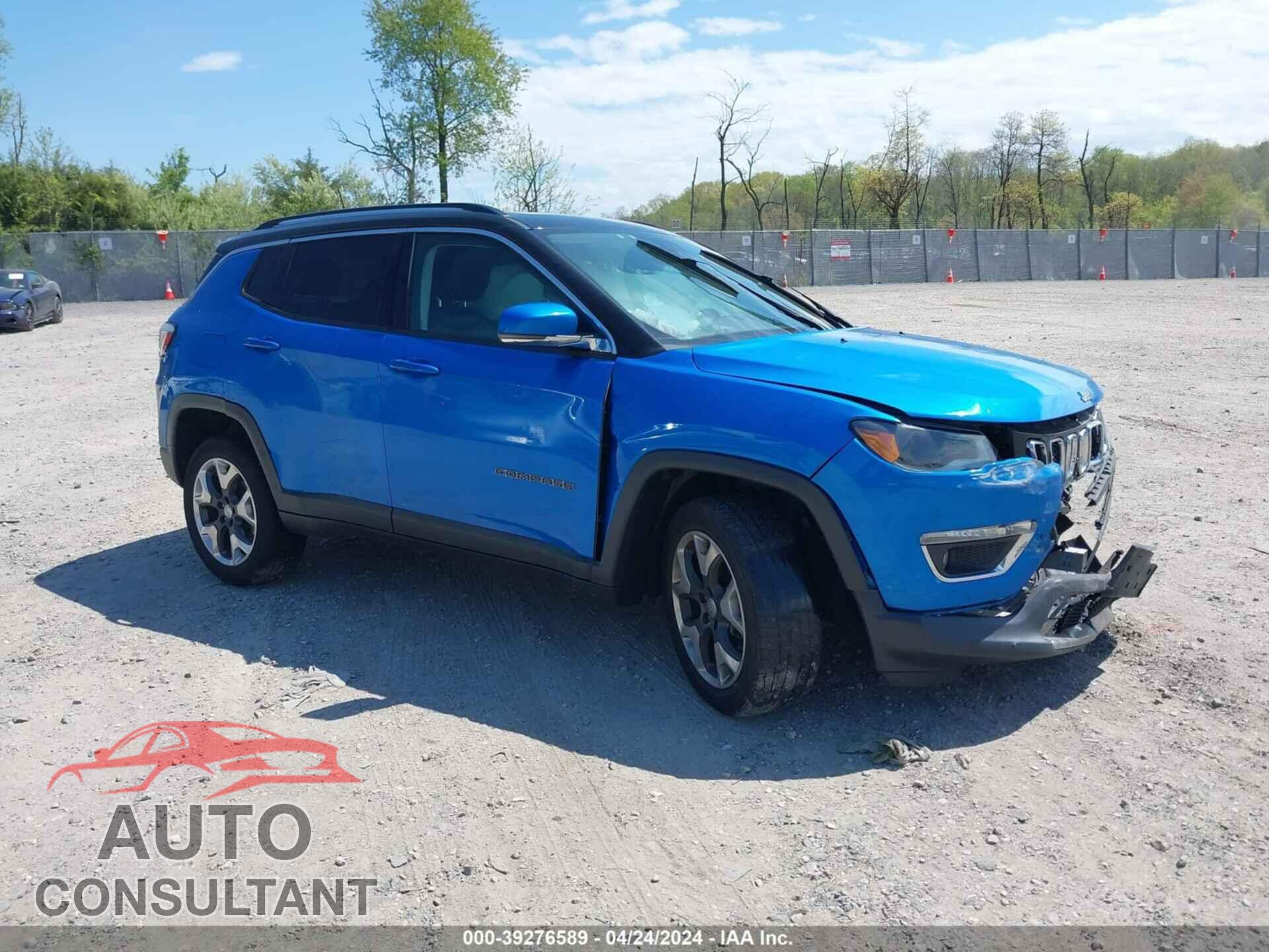 JEEP NEW COMPASS 2017 - 3C4NJDCB3HT611310