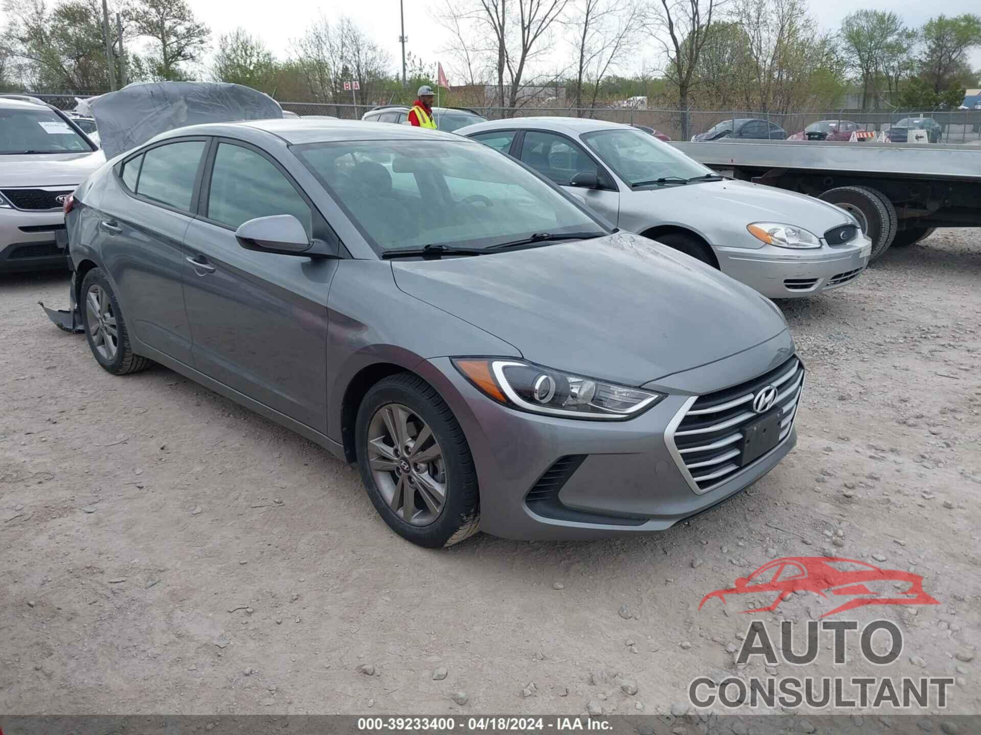 HYUNDAI ELANTRA 2018 - KMHD84LF2JU450952