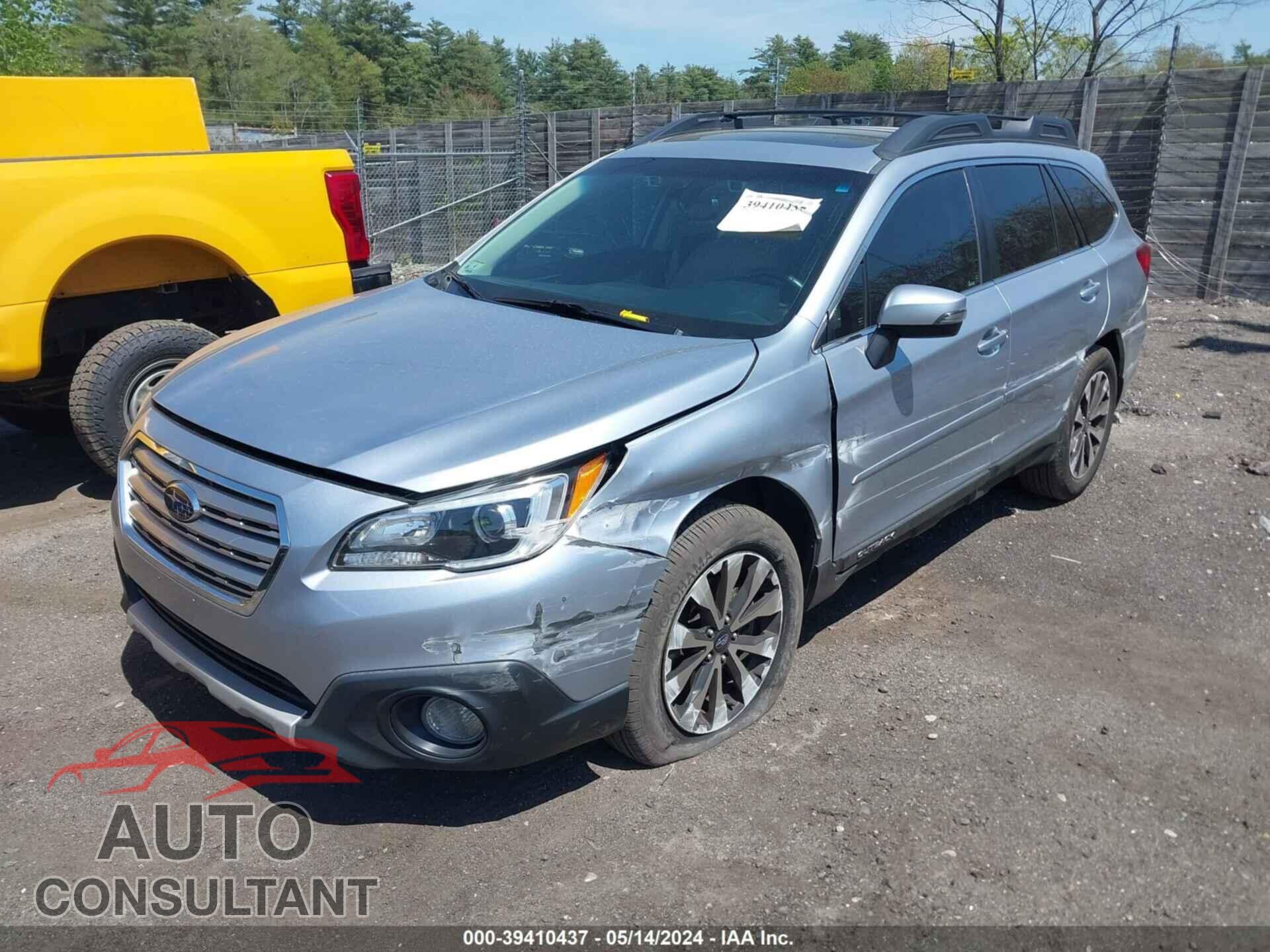 SUBARU OUTBACK 2016 - 4S4BSENC8G3324496