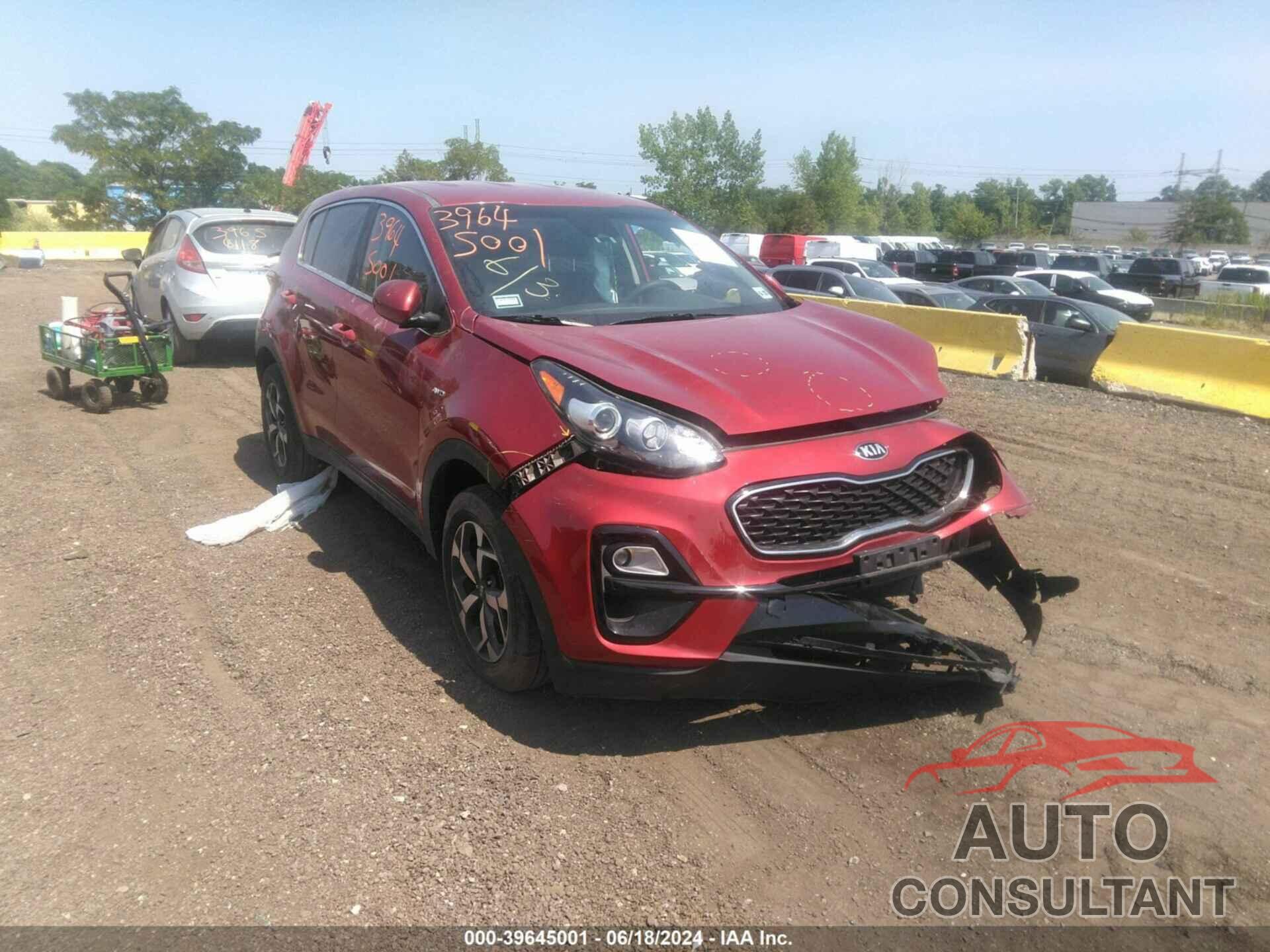 KIA SPORTAGE 2020 - KNDPMCAC1L7795987