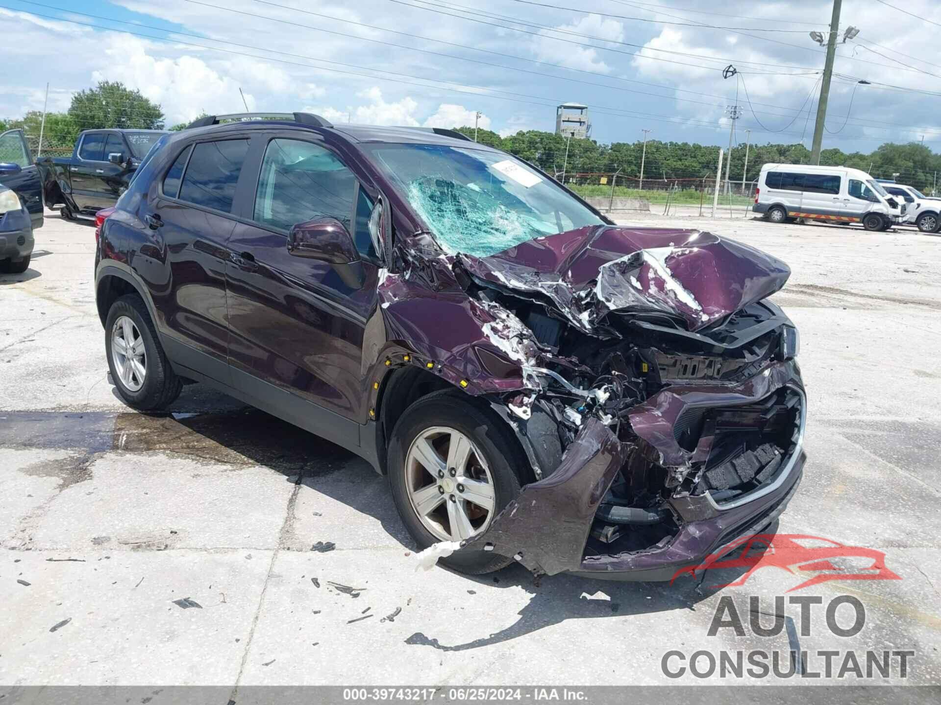 CHEVROLET TRAX 2021 - KL7CJPSM1MB366866