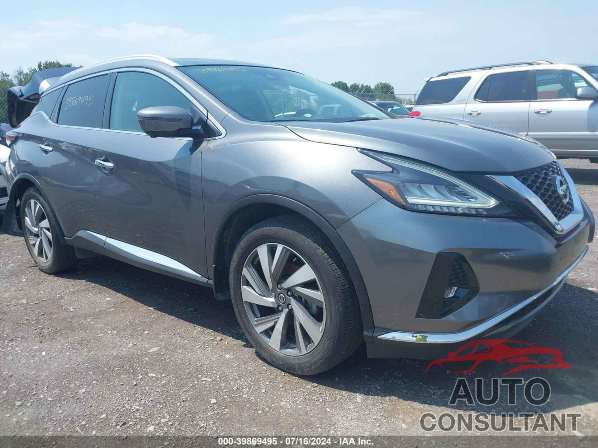 NISSAN MURANO 2019 - 5N1AZ2MS8KN166429