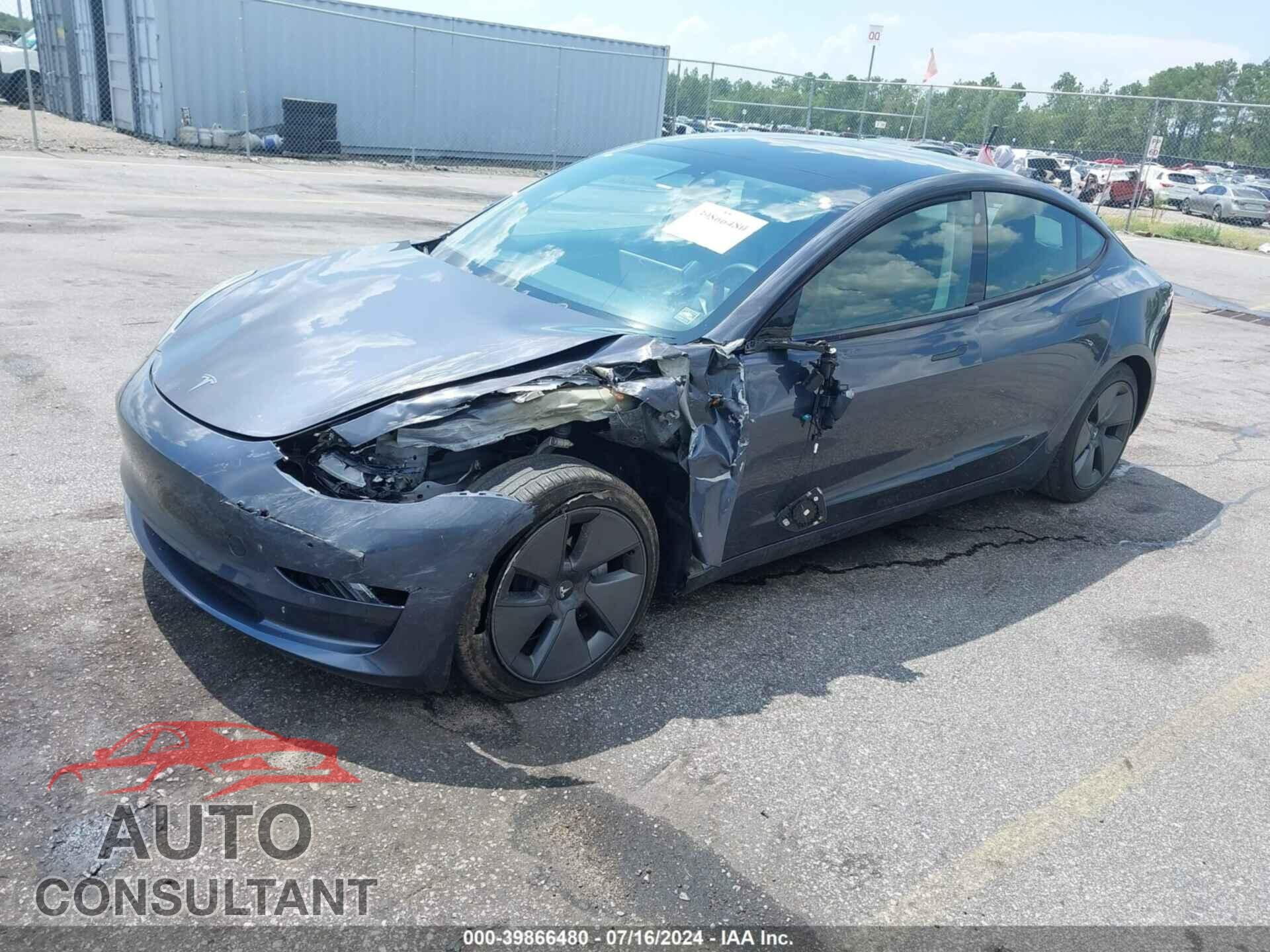 TESLA MODEL 3 2022 - 5YJ3E1EA7NF342172