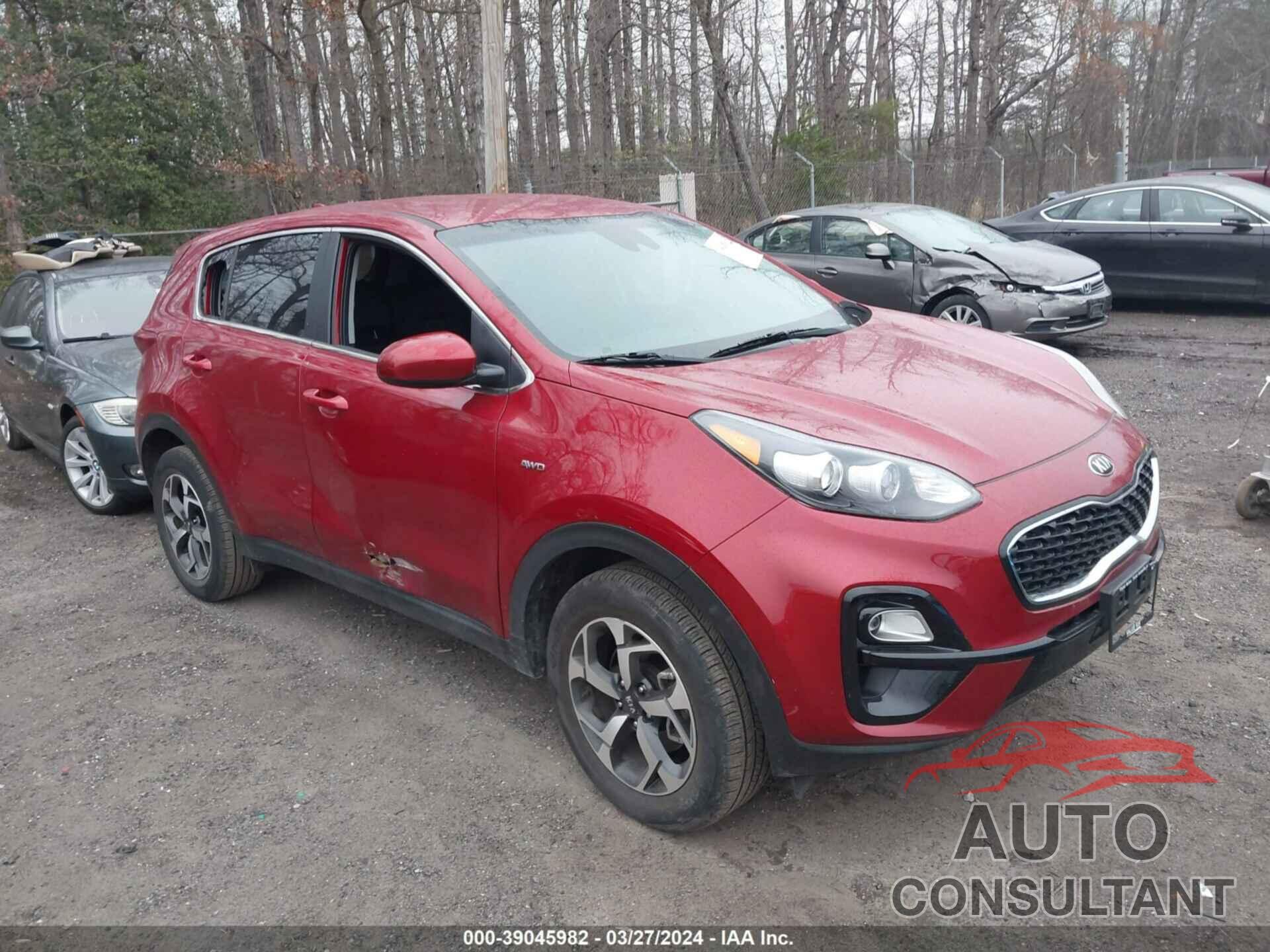 KIA SPORTAGE 2021 - KNDPMCAC6M7888408