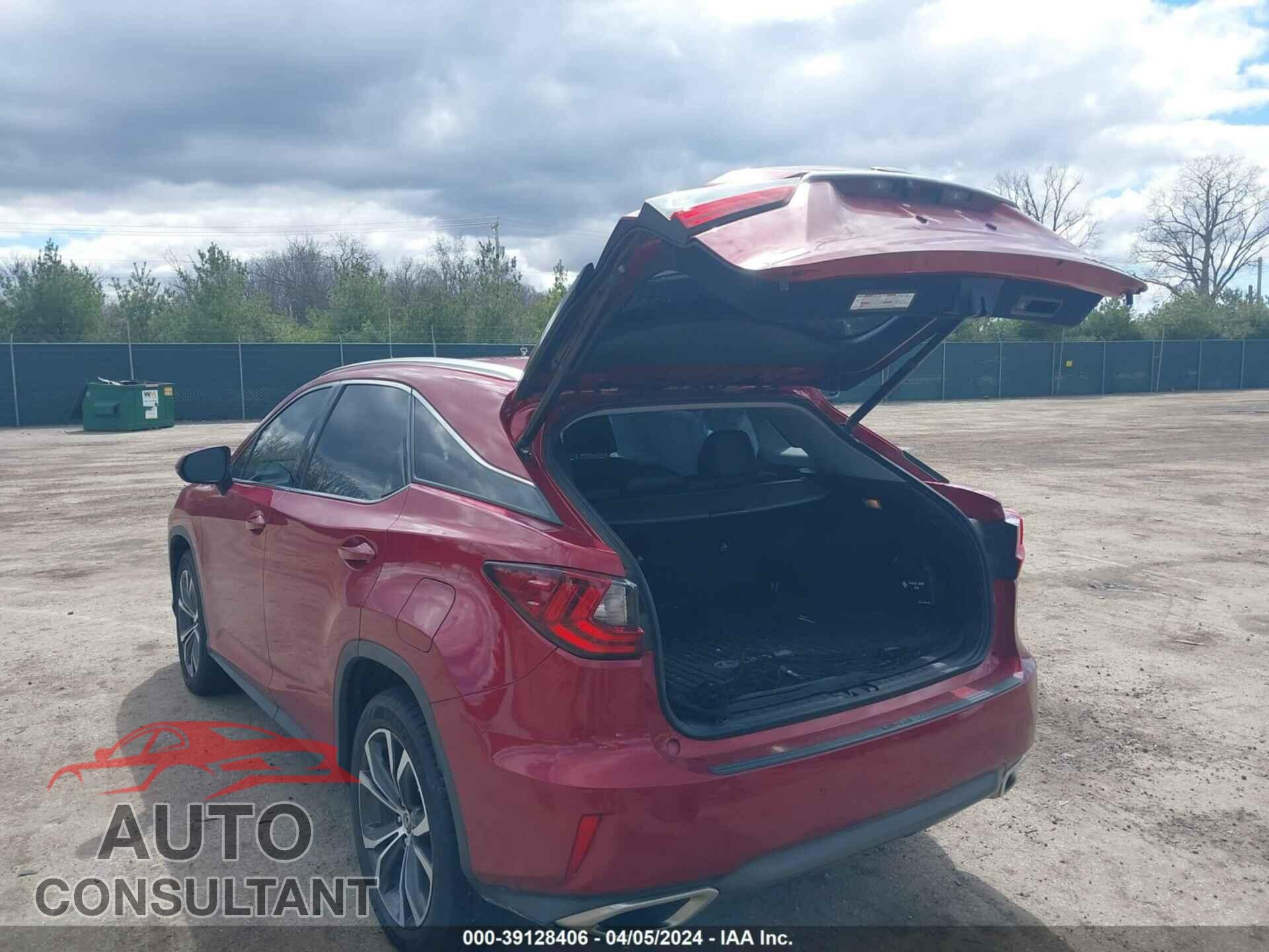 LEXUS RX 350 2019 - JTJBZMCA5K2039617