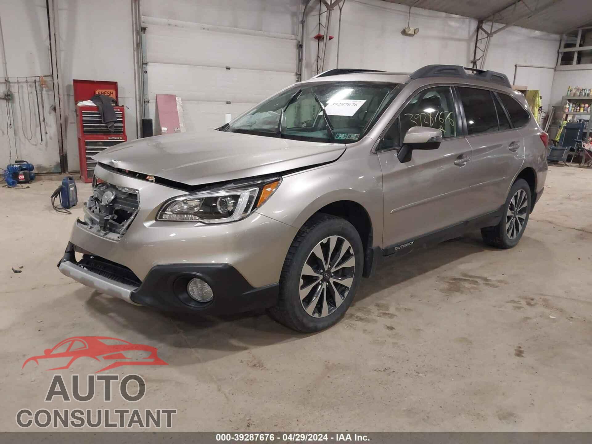 SUBARU OUTBACK 2017 - 4S4BSANC7H3302838