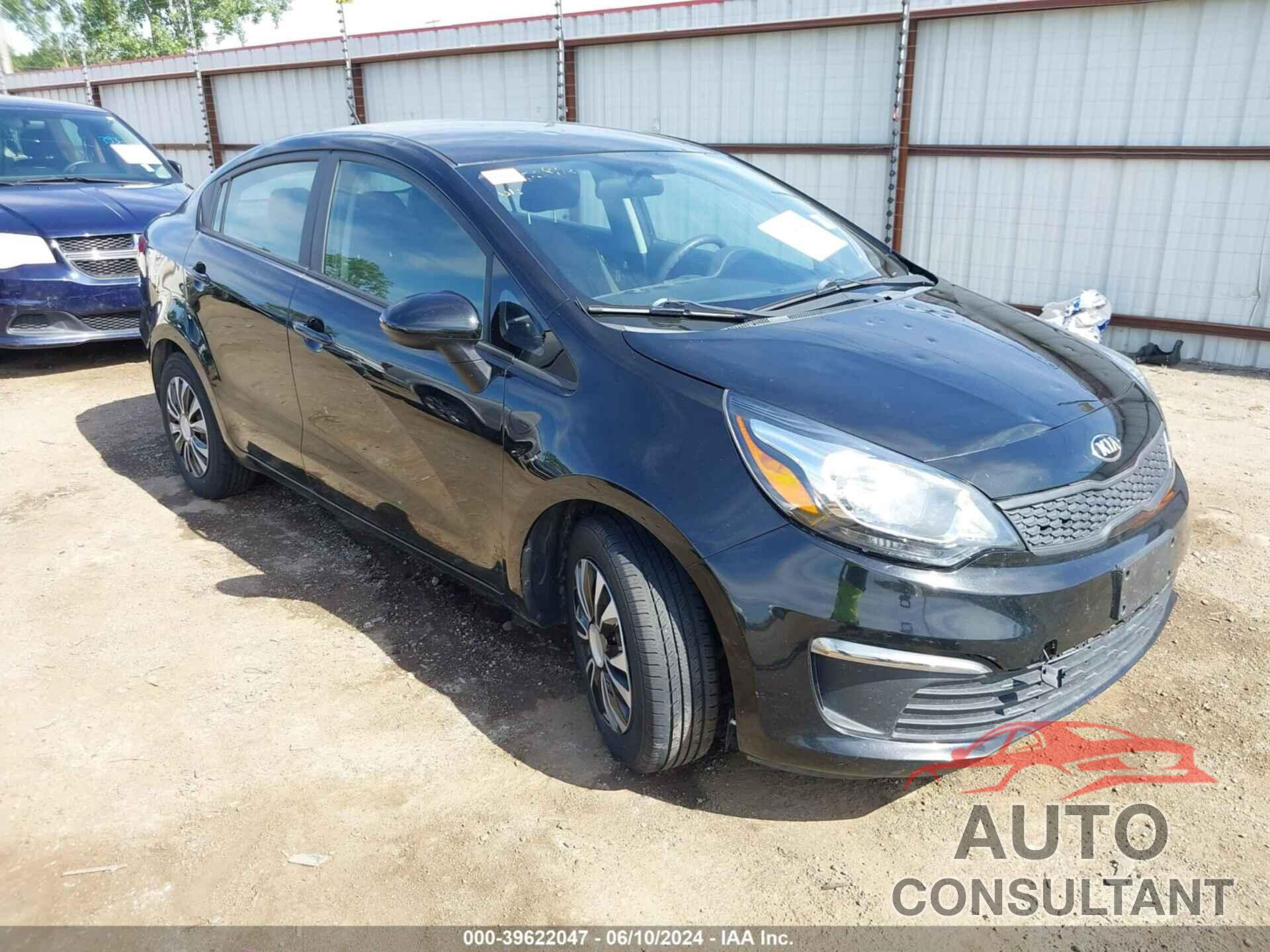 KIA RIO 2017 - KNADM4A30H6050876