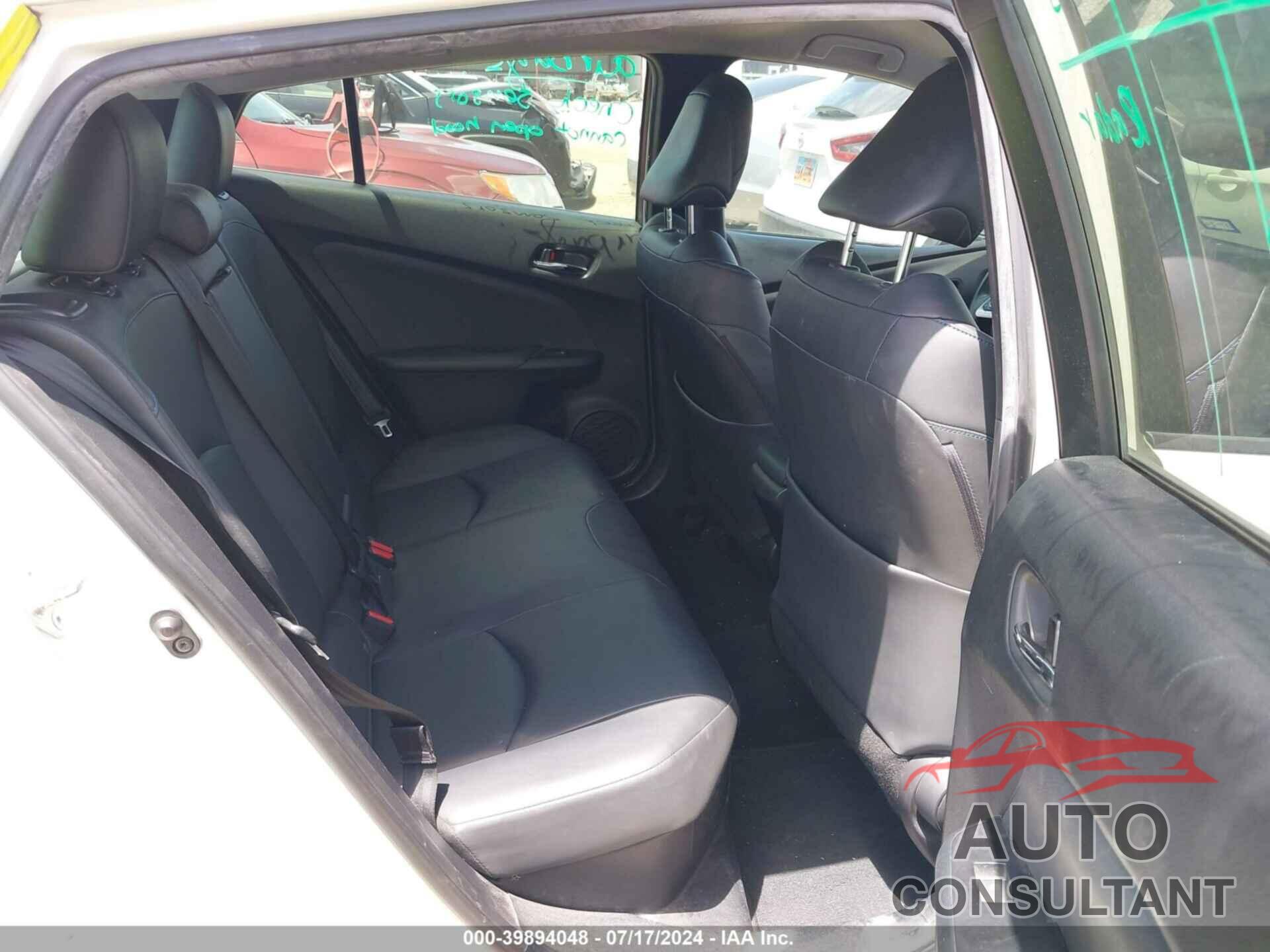 TOYOTA PRIUS 2017 - JTDKARFU7H3537124