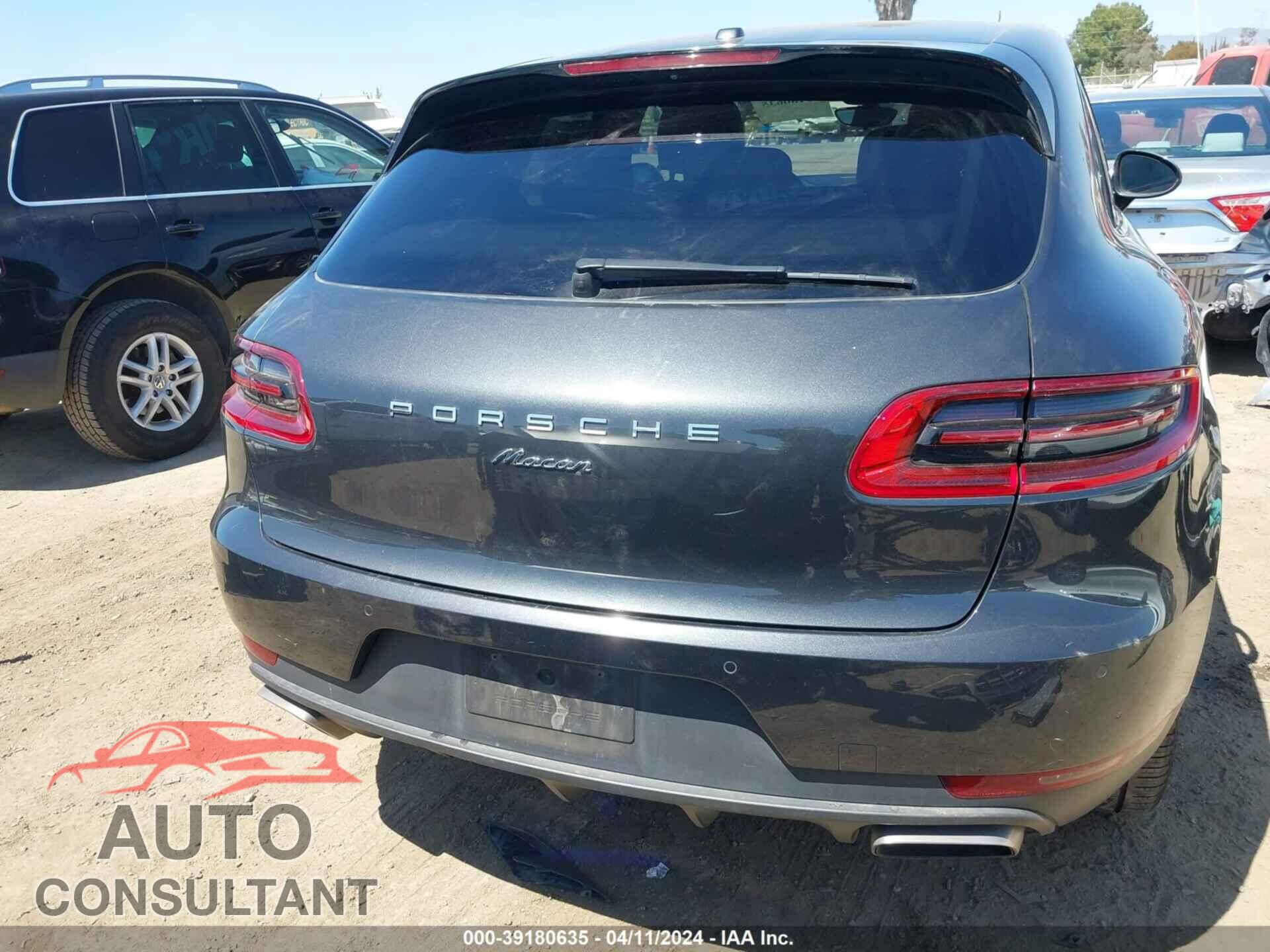 PORSCHE MACAN 2017 - WP1AA2A57HLB04842