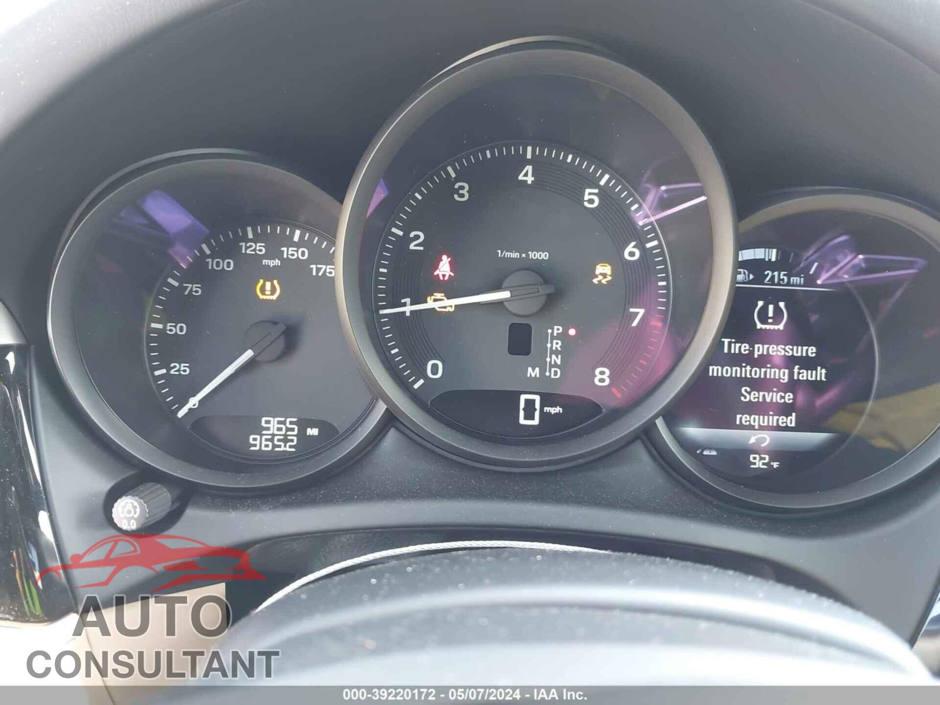 PORSCHE MACAN 2024 - WP1AA2A5XRLB07090