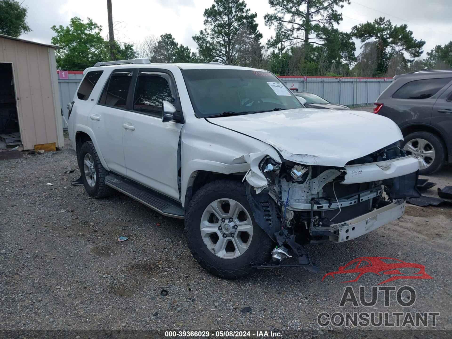 TOYOTA 4RUNNER 2016 - JTEZU5JR3G5135049