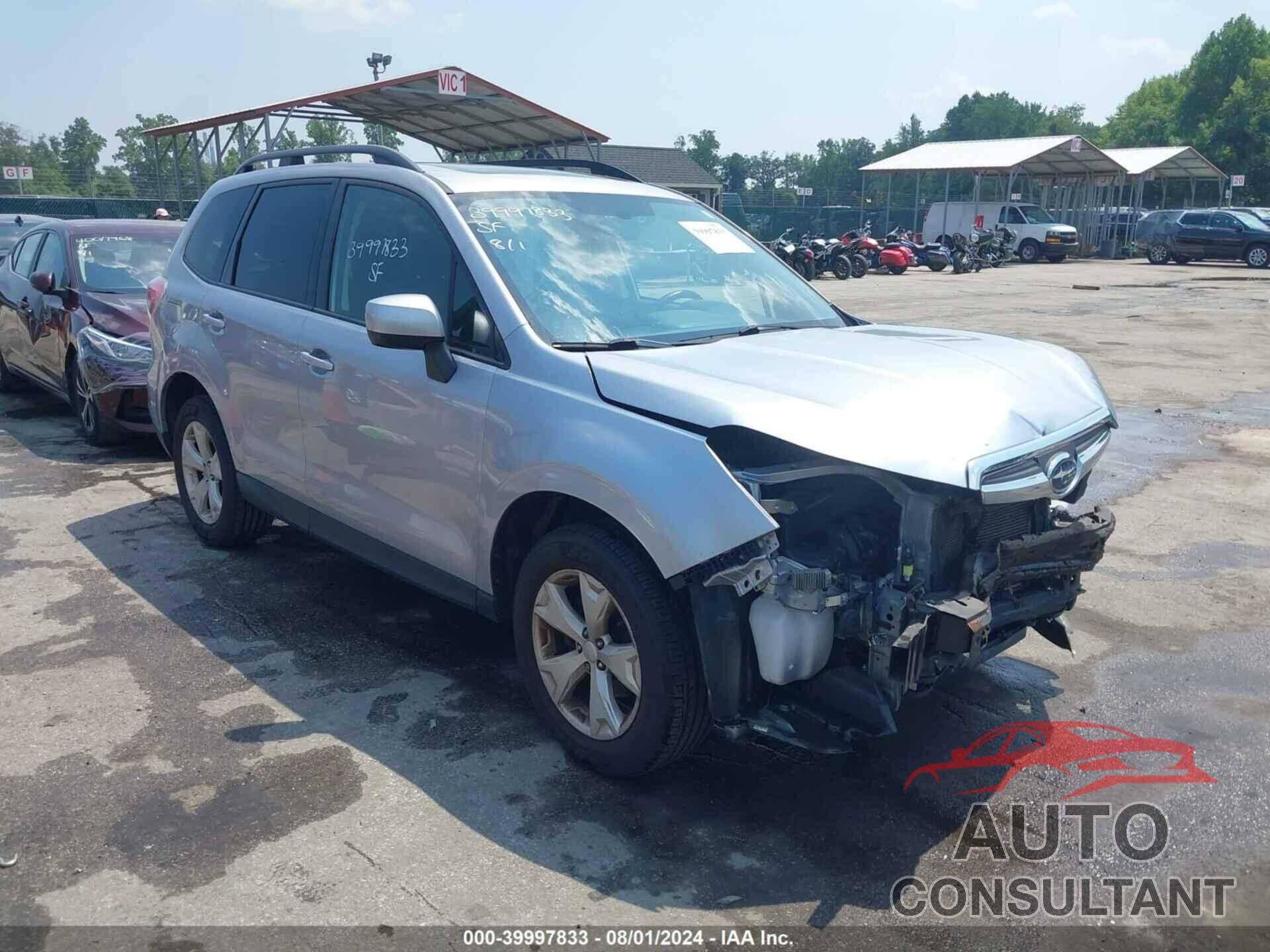 SUBARU FORESTER 2016 - JF2SJADC5GH408670