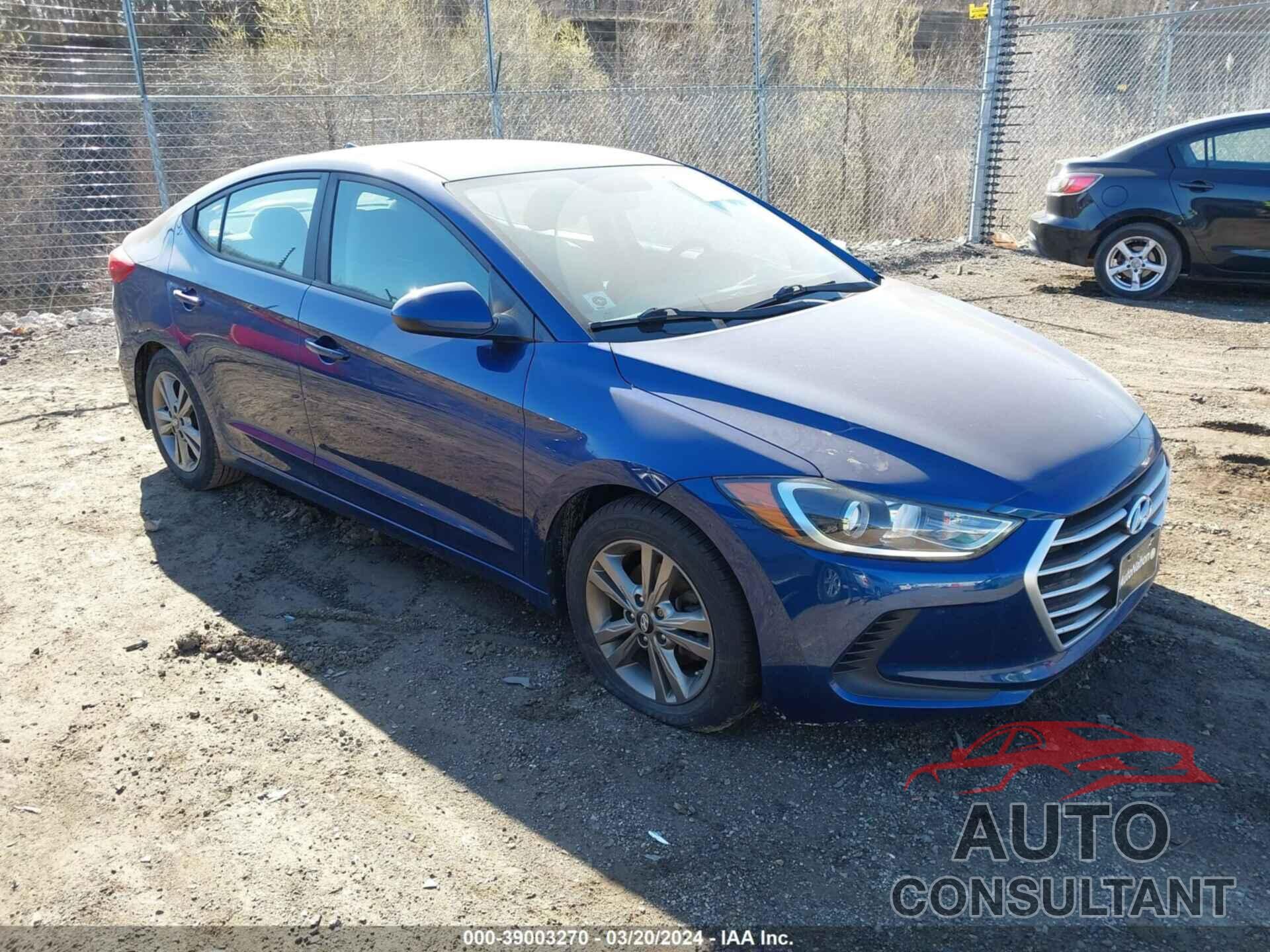 HYUNDAI ELANTRA 2017 - 5NPD84LF2HH040063