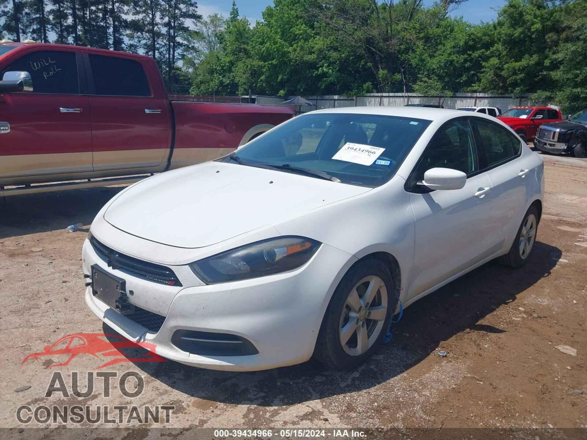 DODGE DART 2016 - 1C3CDFBB5GD623611