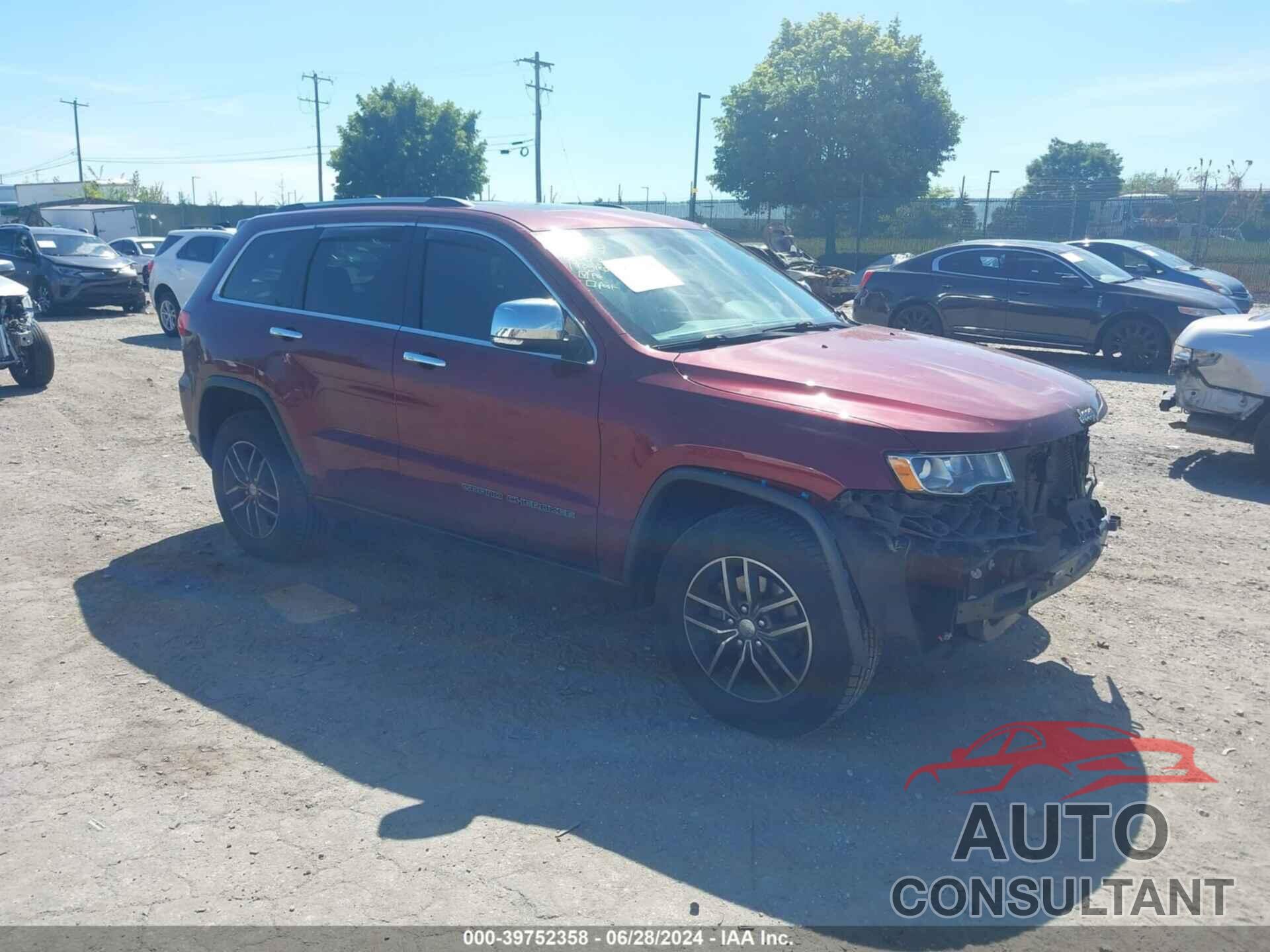 JEEP GRAND CHEROKEE 2017 - 1C4RJFBG0HC618480