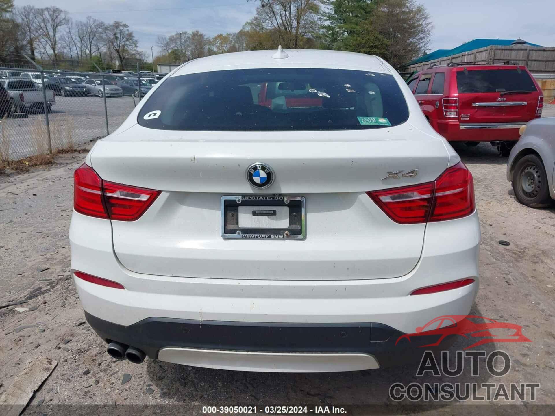 BMW X4 2016 - 5UXXW3C51G0R22758