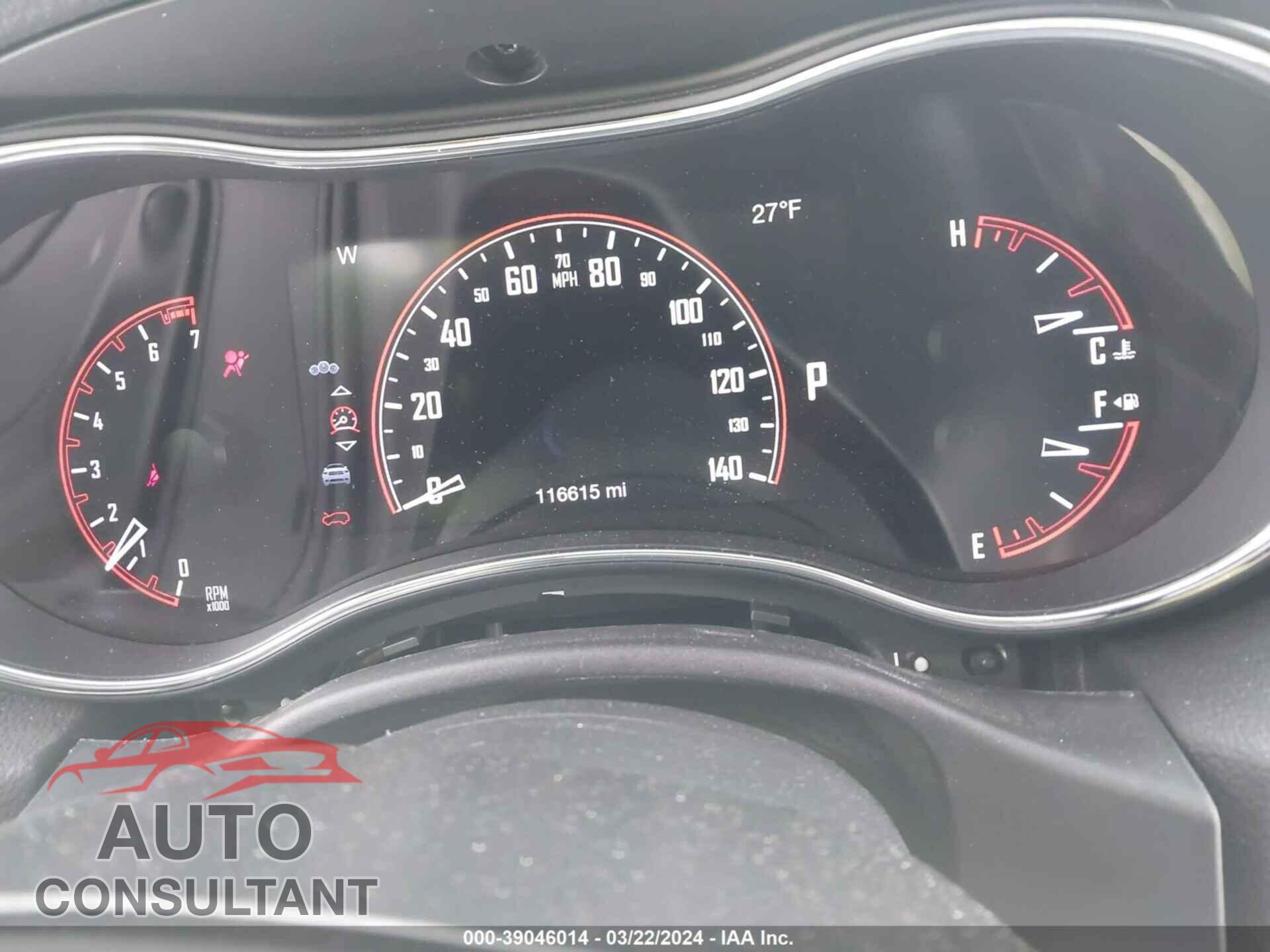 DODGE DURANGO 2017 - 1C4RDJEG3HC805993