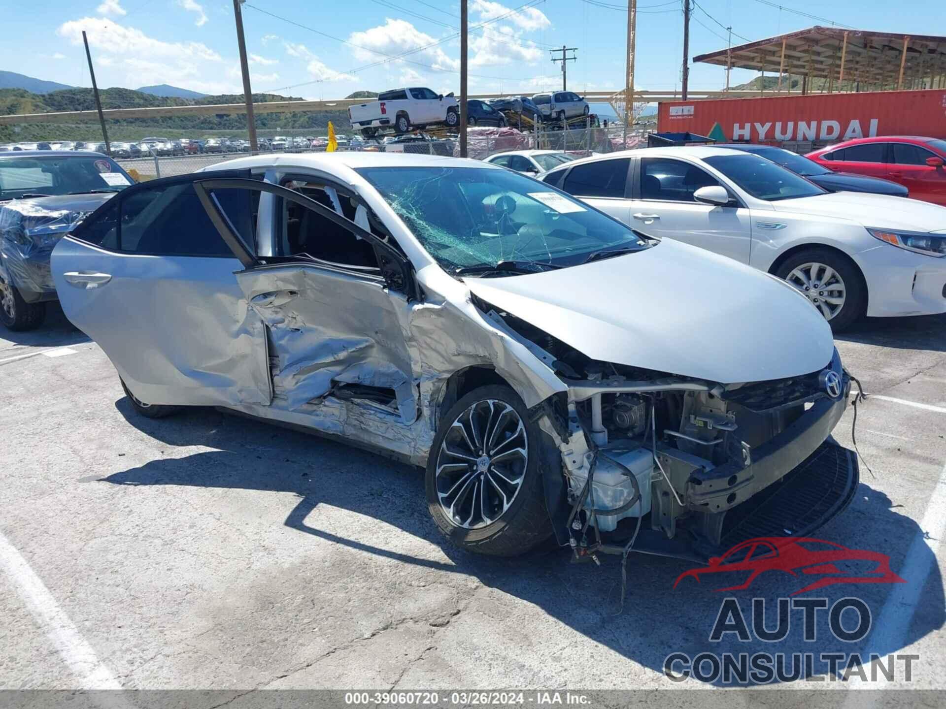TOYOTA COROLLA 2016 - 5YFBURHE1GP566346