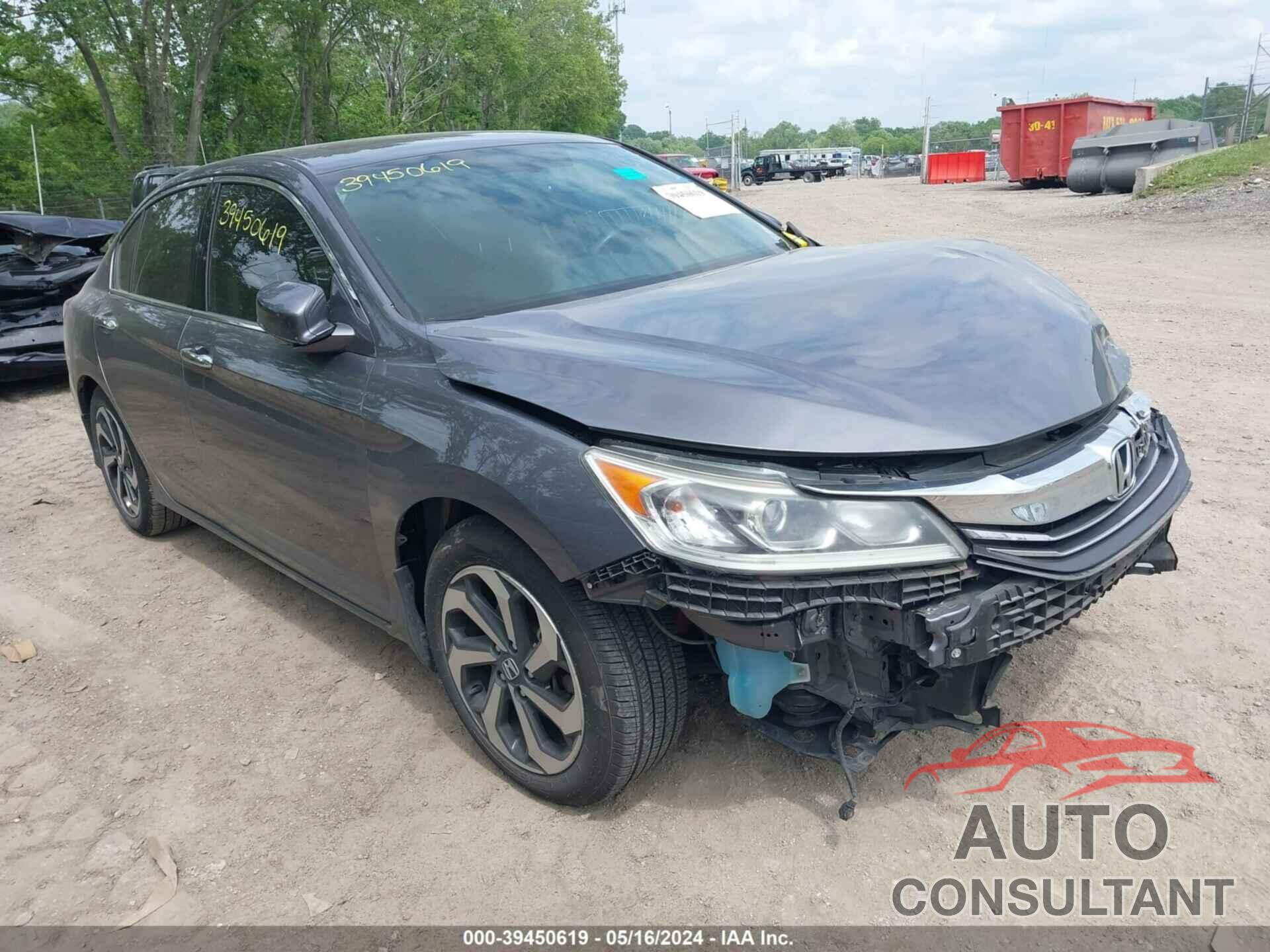 HONDA ACCORD 2017 - 1HGCR3F88HA042974