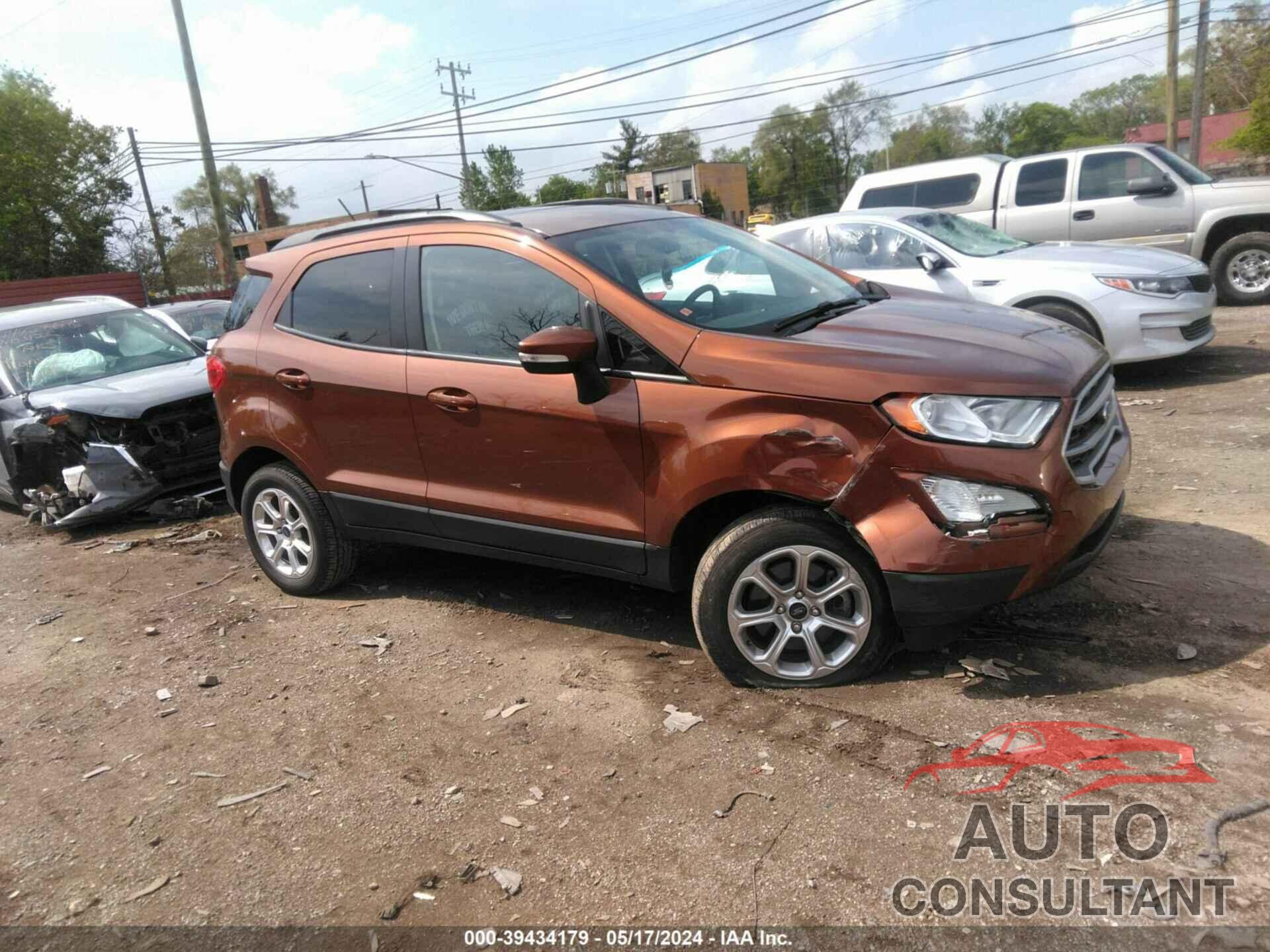 FORD ECOSPORT 2020 - MAJ6S3GL7LC328918