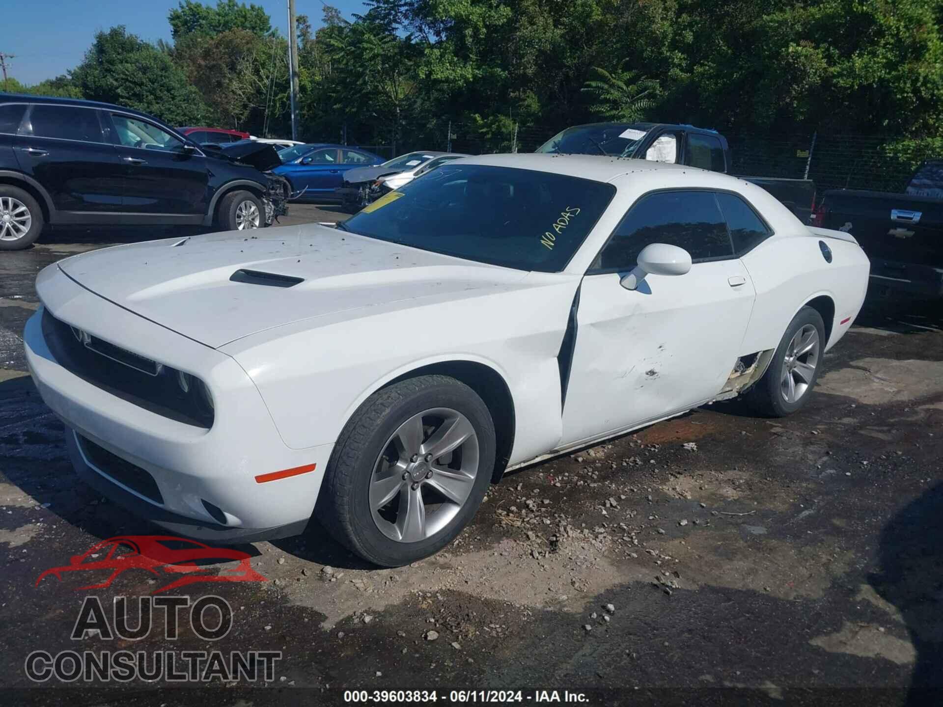 DODGE CHALLENGER 2019 - 2C3CDZAG6KH524774
